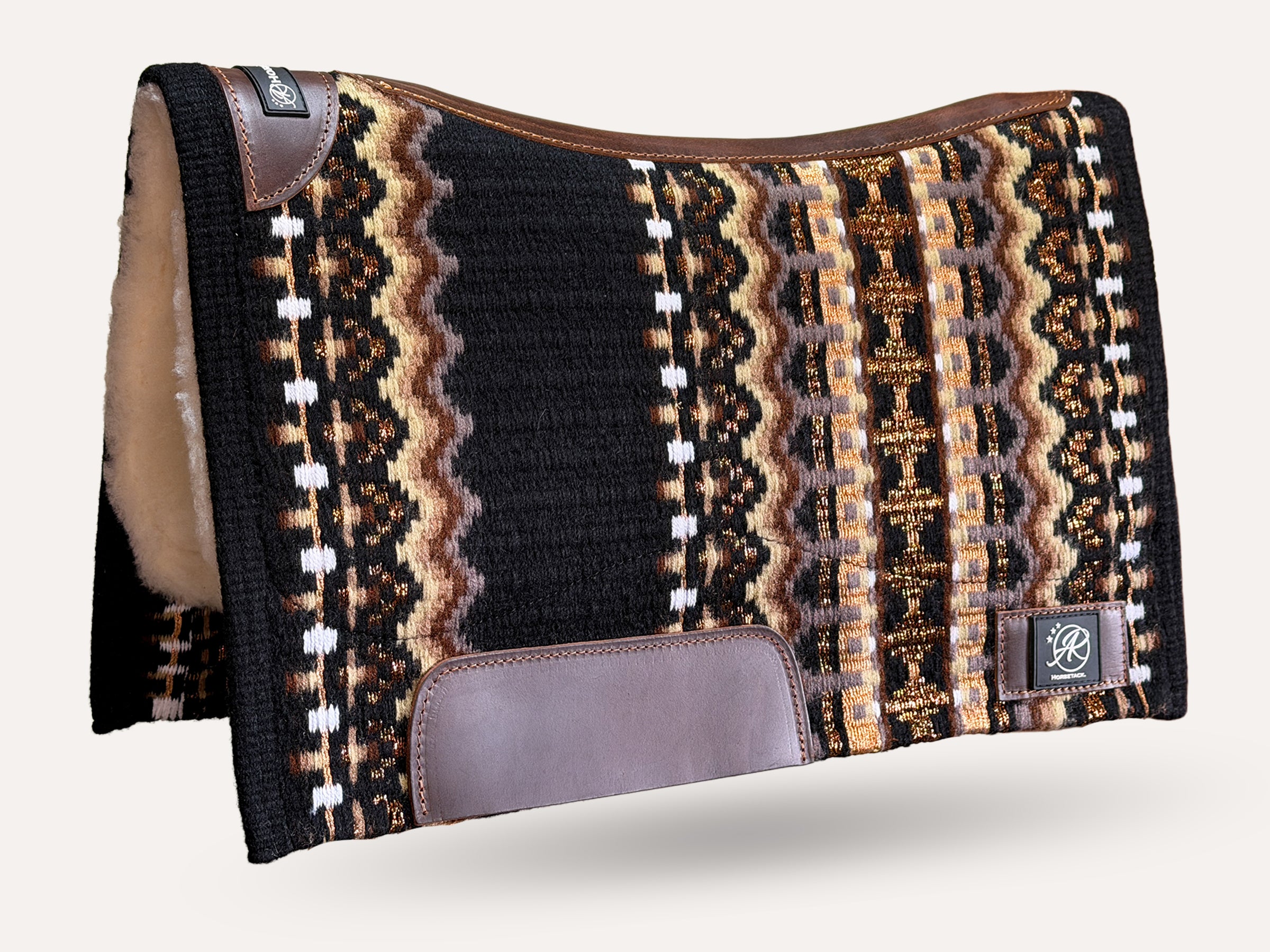 2in1 Show Pad | SHORT | contoured western pad | Goldrush