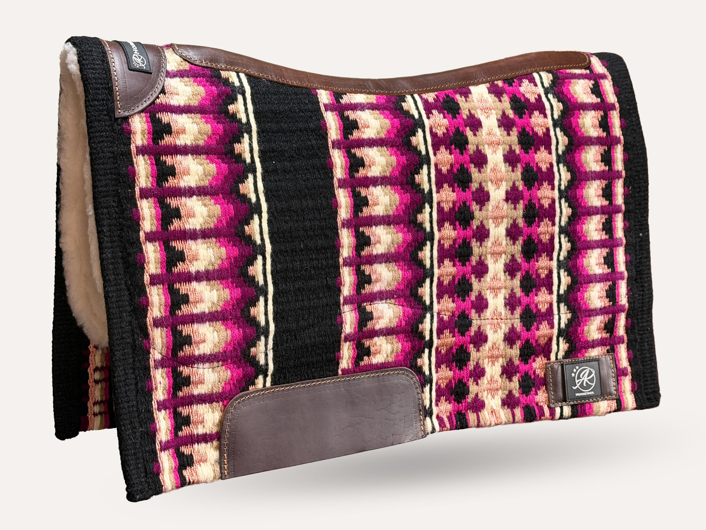 2in1 Show | Performance Western Pad | Berry Rebel