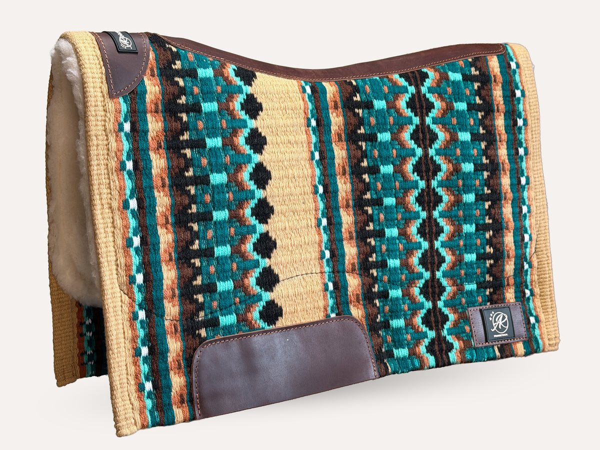 2in1 Show | Performance Western Pad | Desert Teal