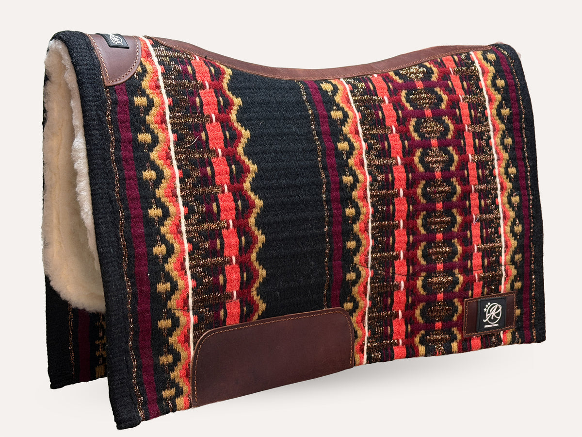 2in1 Show | Performance Western Pad | Scarlet Sundown