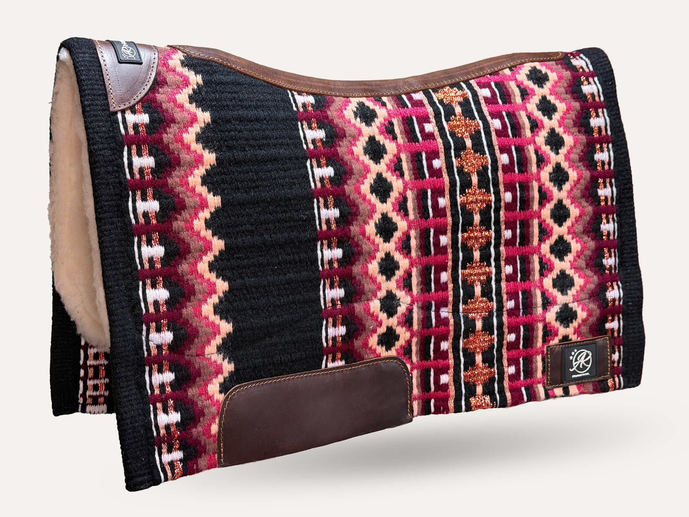 2in1 Show | Performance Western Pad | Velvet Rose