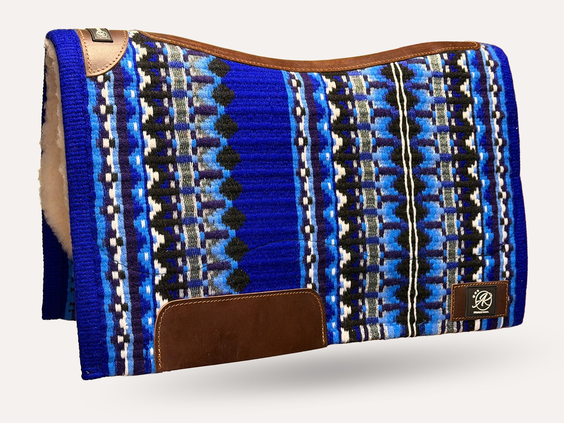 2in1 Show | contoured western pad | Cobalt Rush