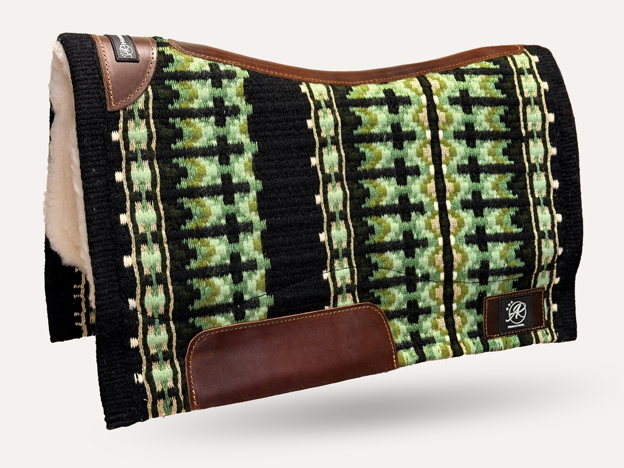 2in1 Show Pad | SHORT | contoured western pad | Sagewood