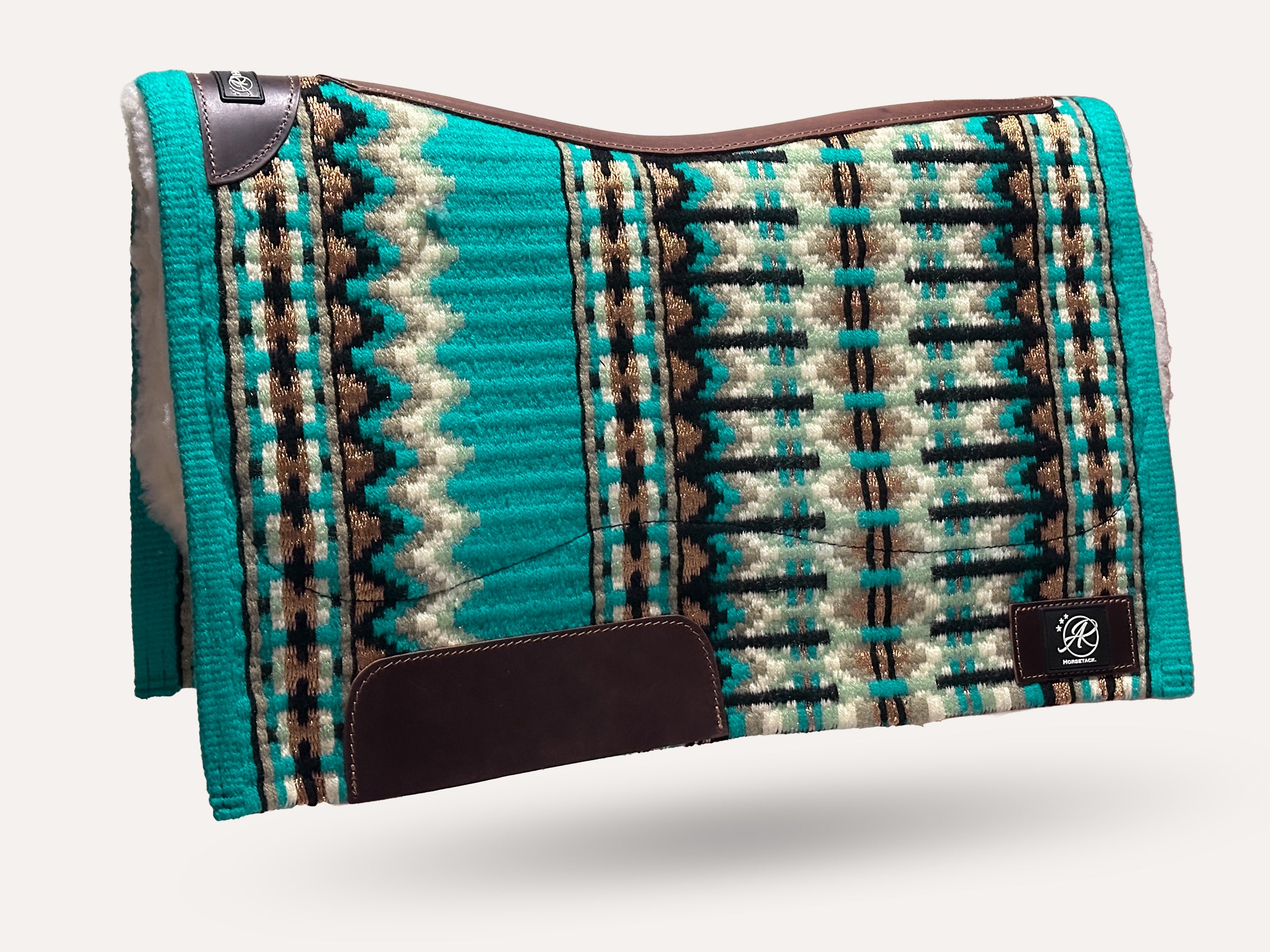 2in1 Show pad | Show Western | Perfect Turkoois