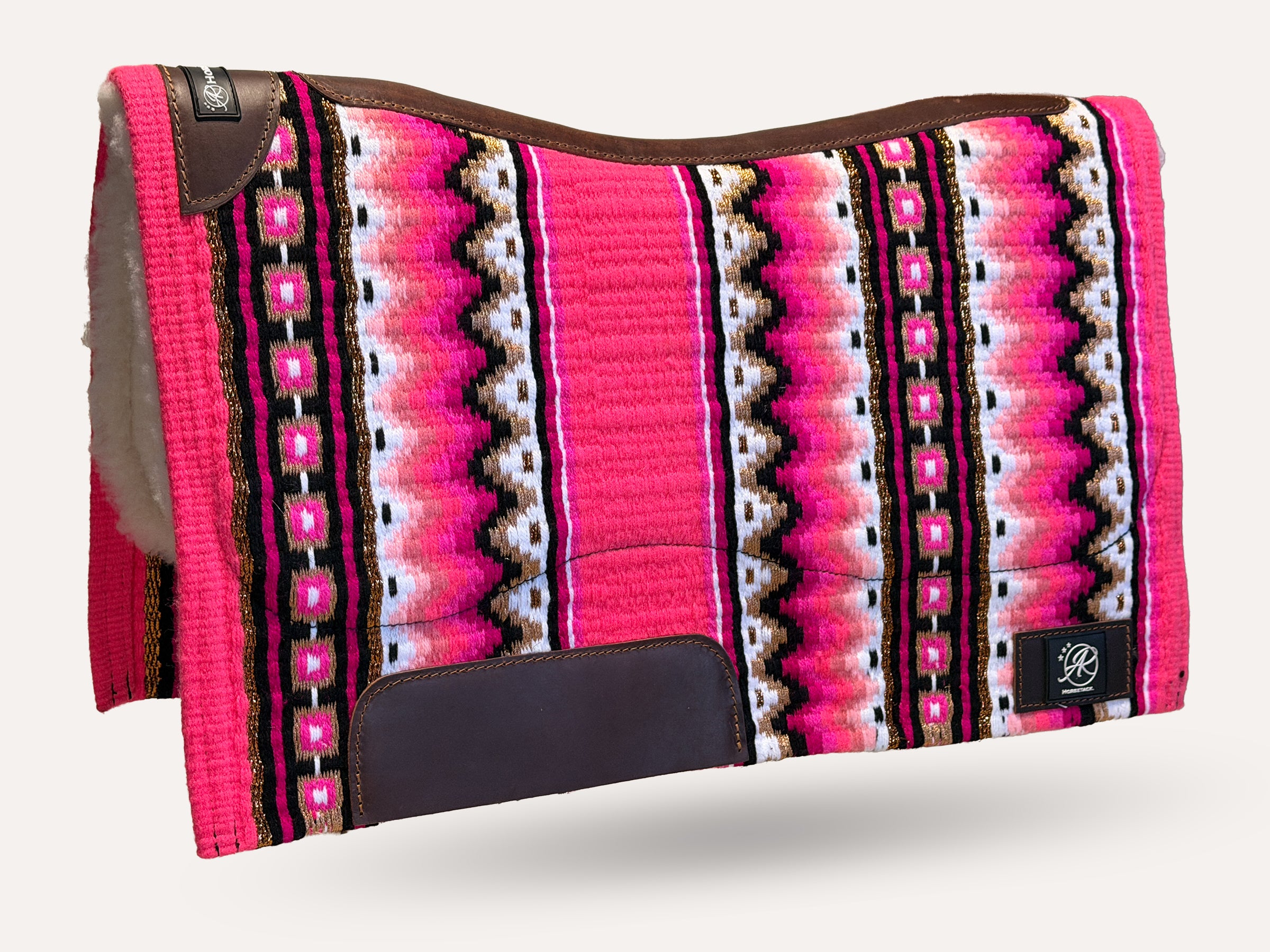 2in1 Show pad | Show Western | High Voltage Pink