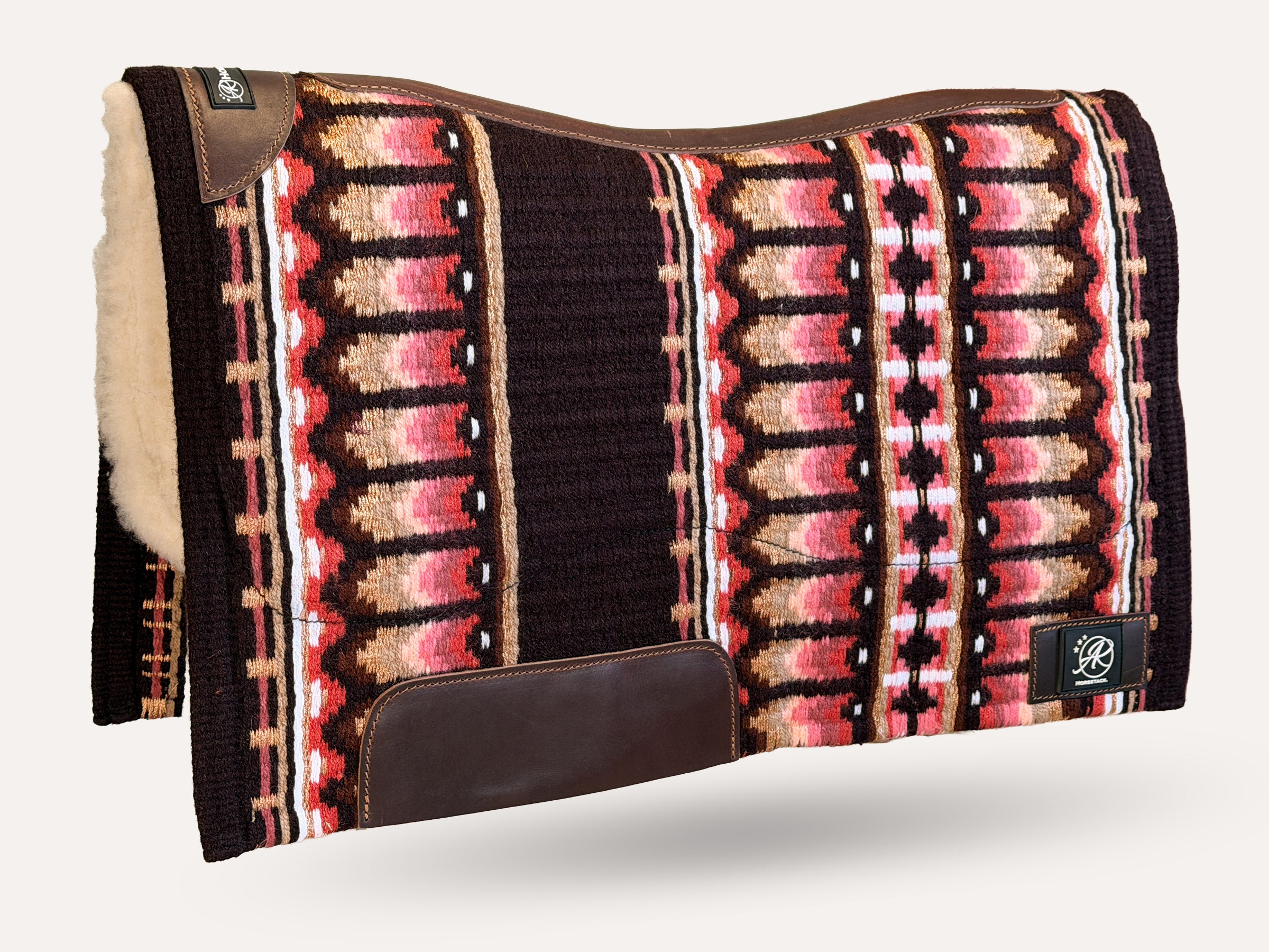 2in1 Show pad | Show Western | Rusty Clay