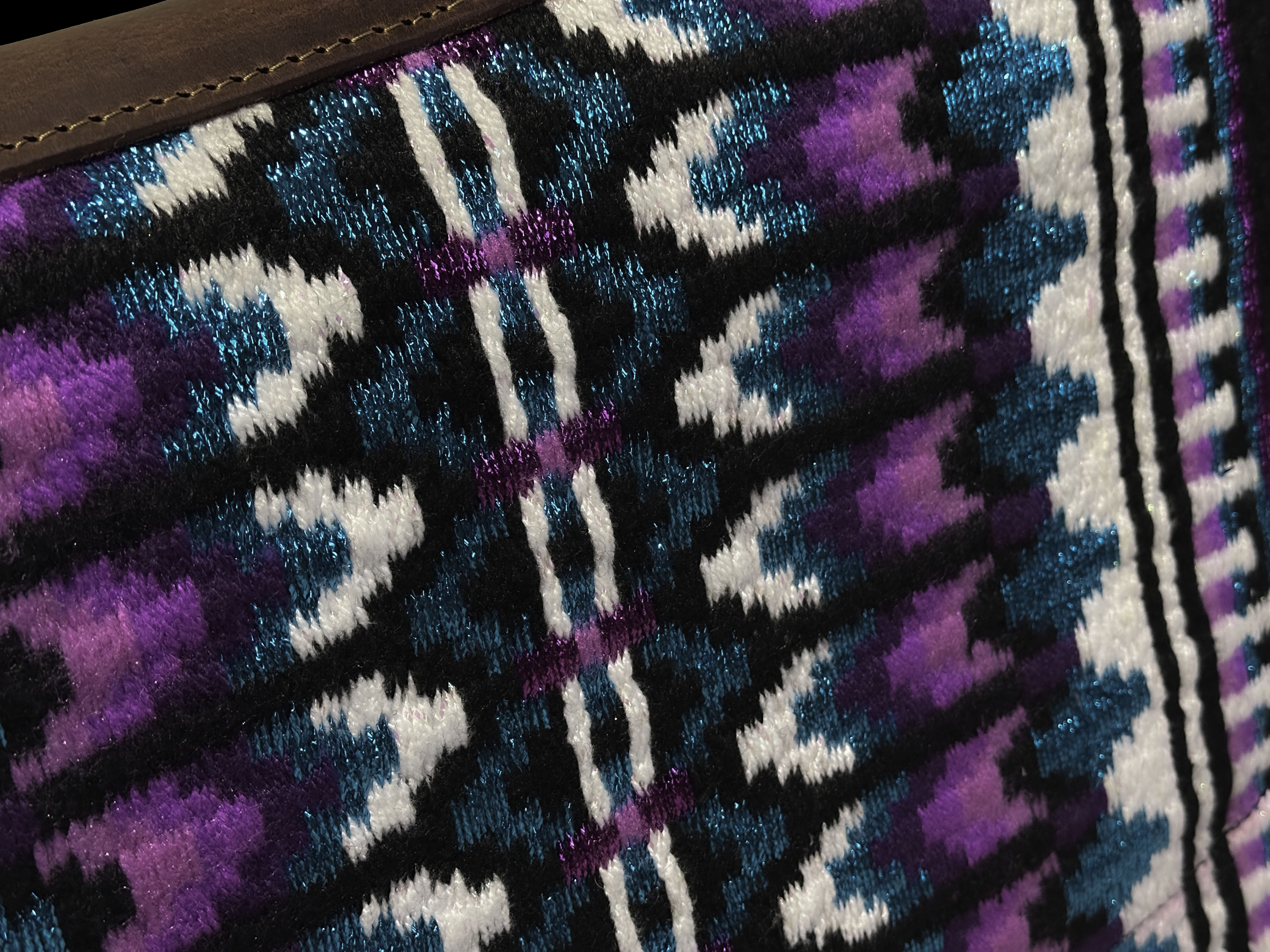 2in1 Show Pad | Show weave western | Petrol Pink