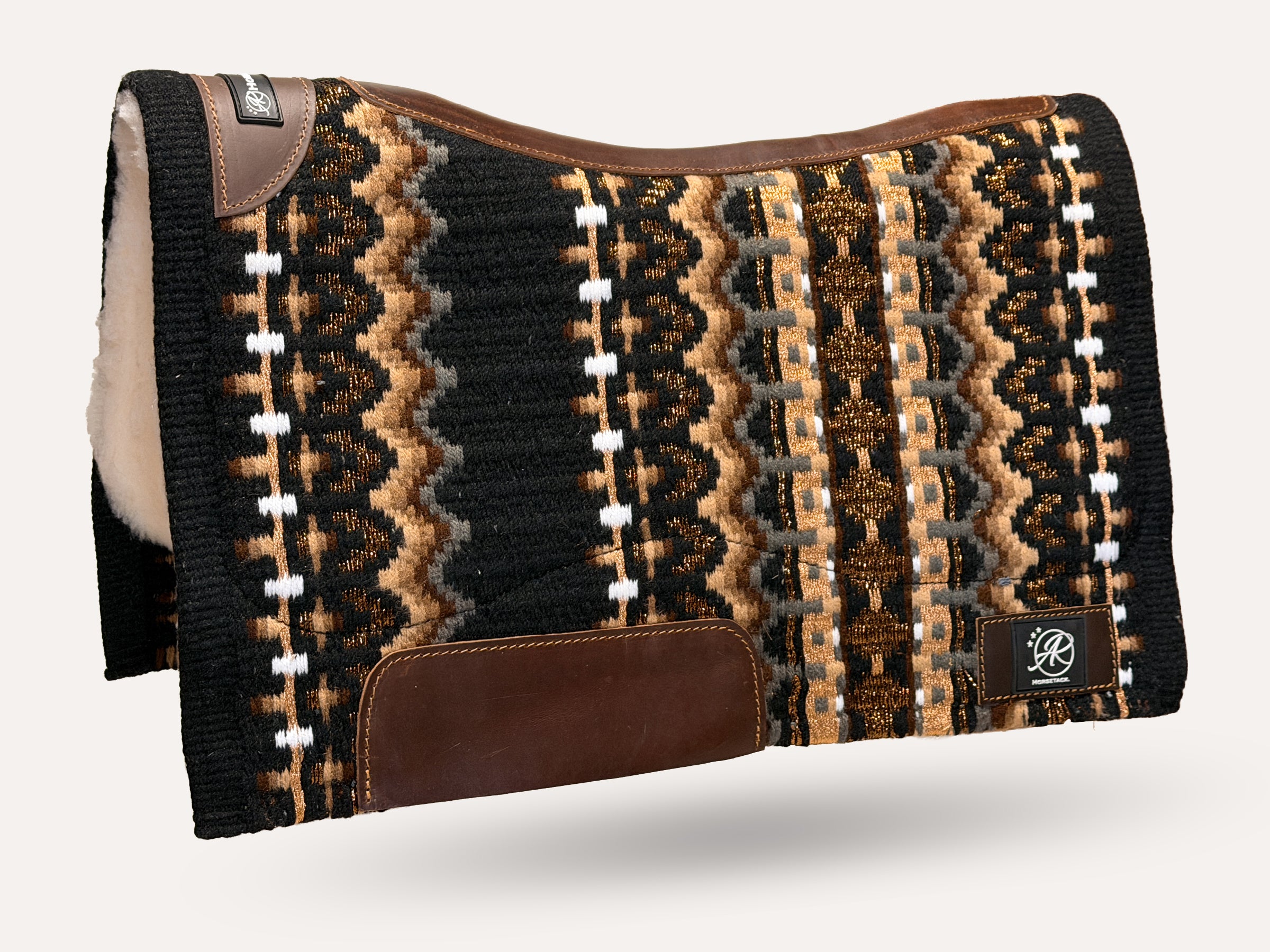 2in1 Show Pad | SHORT | contoured western pad | Goldrush