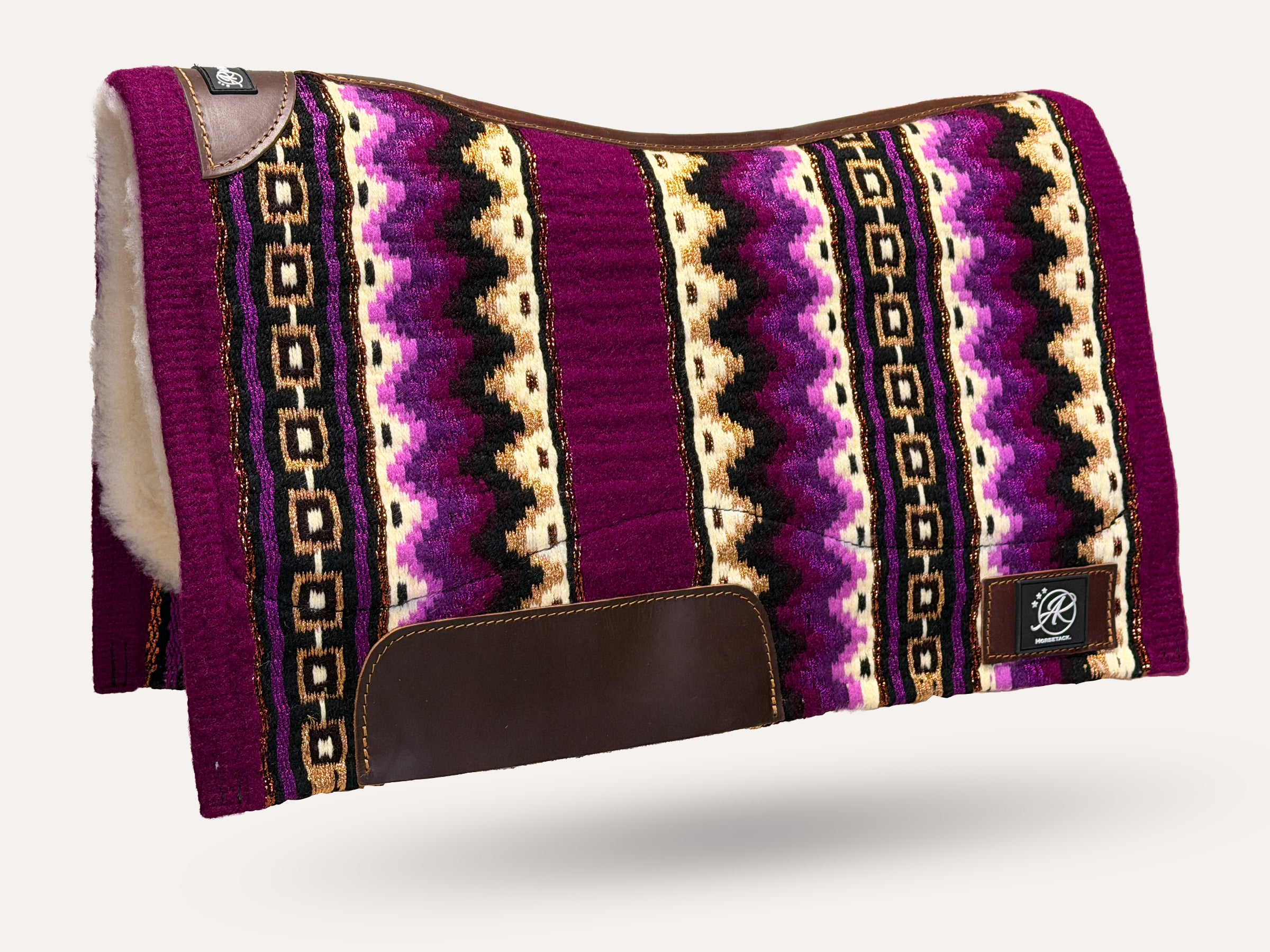 2in1 Show Pad | SHORT | contoured western pad | Berryshine