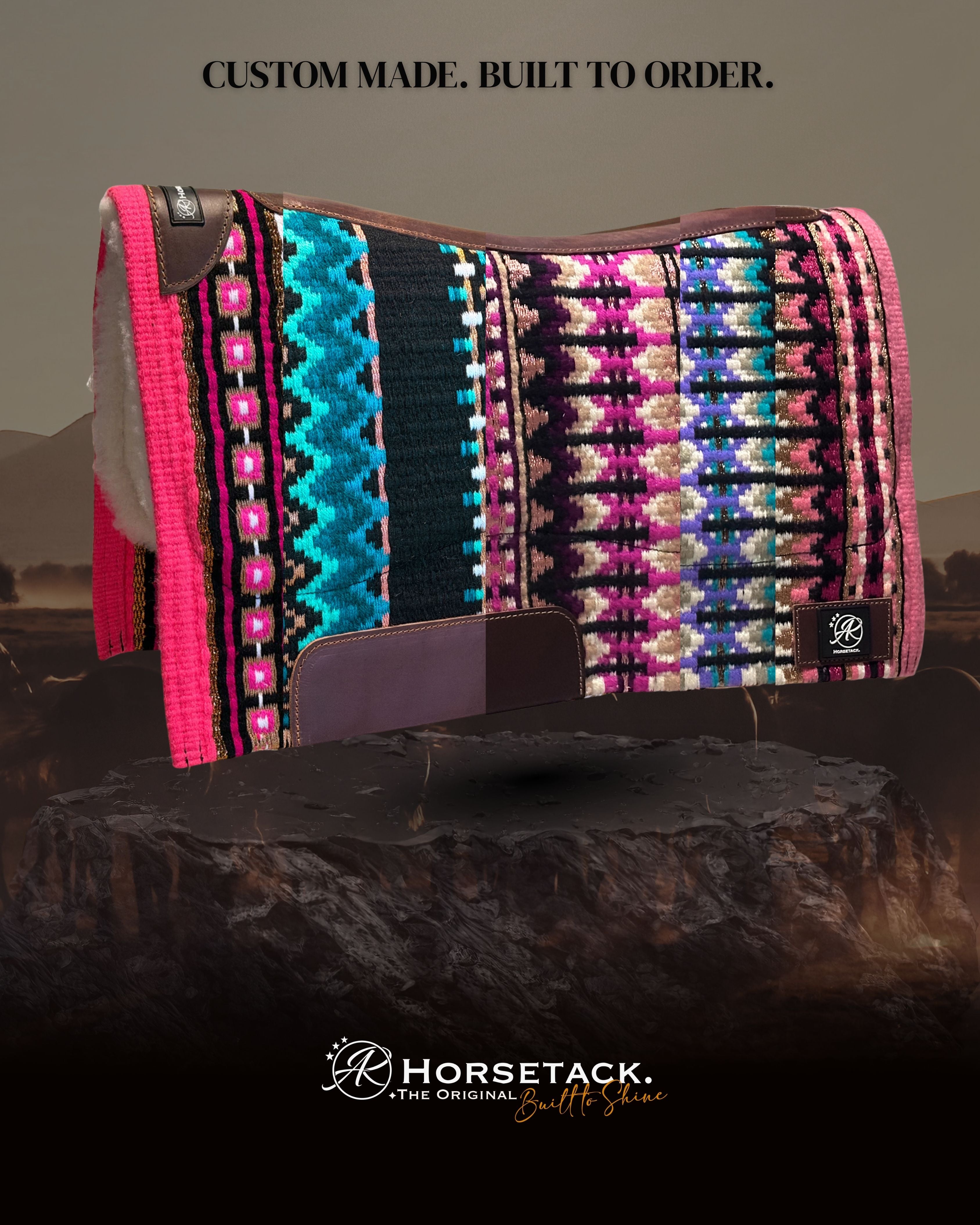 Custom | 2in1 Western Show & Ranch Pads