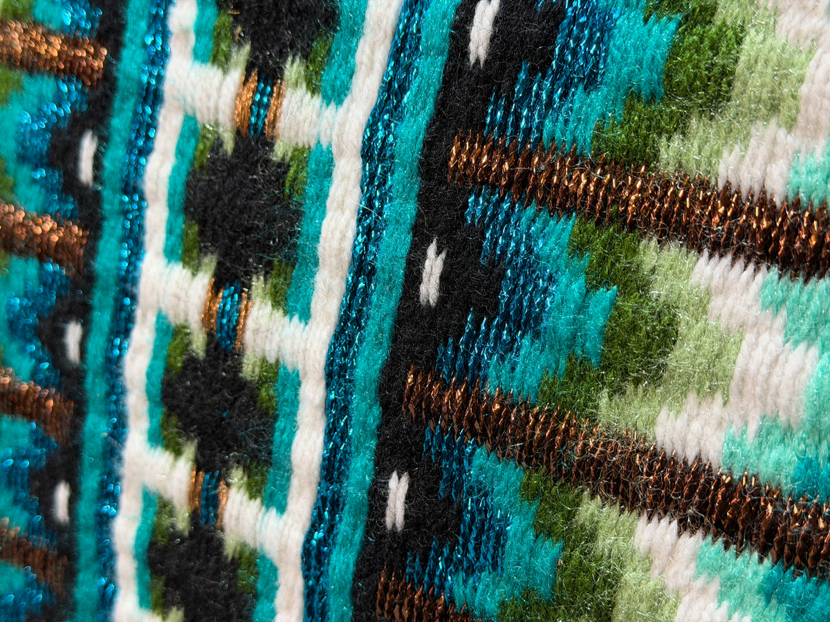 2in1 Show | Performance Western Pad | Aqua Glimmer