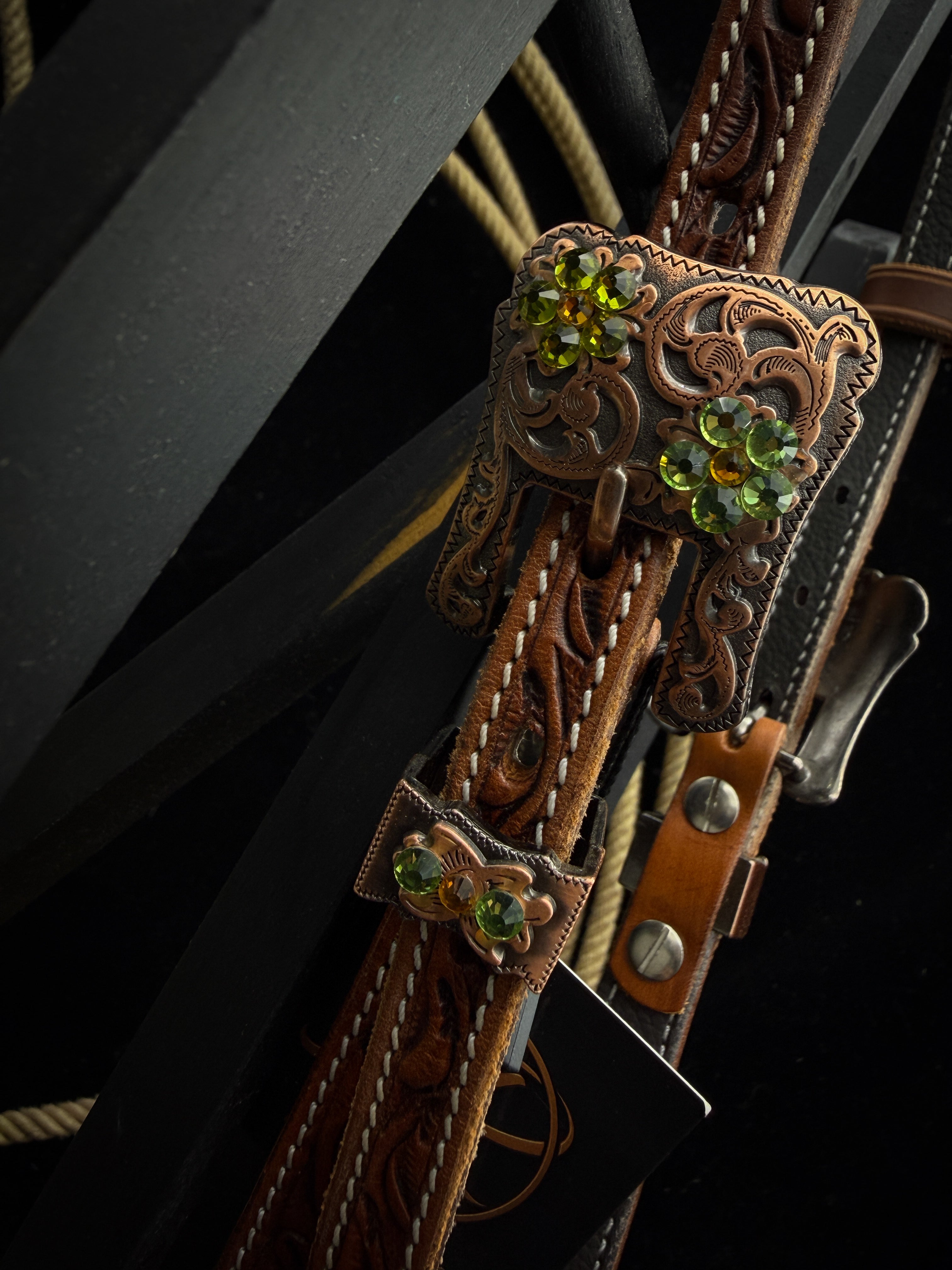 Premium | Westernheadstal | Green Ember Drift