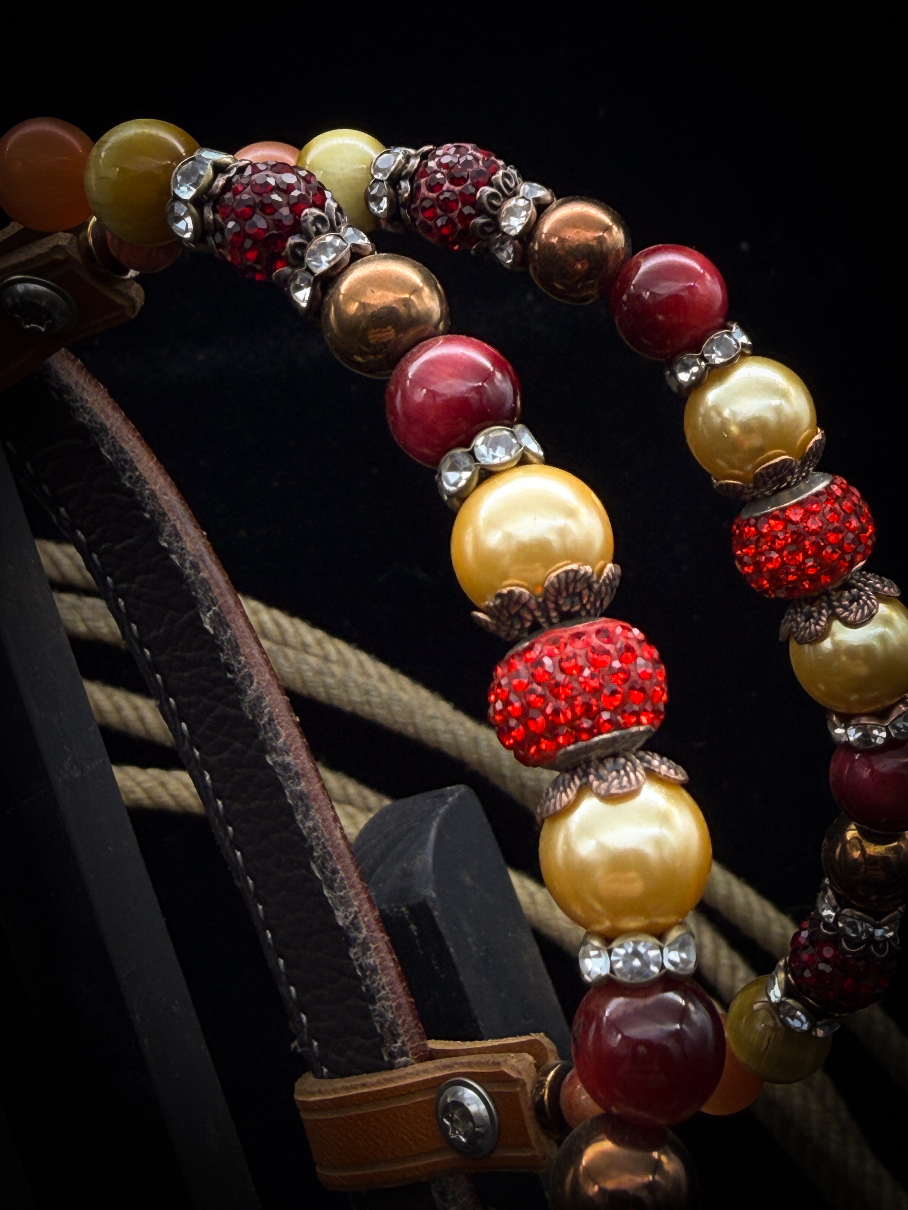 Premium | Westernheadstal | Sunset Ember