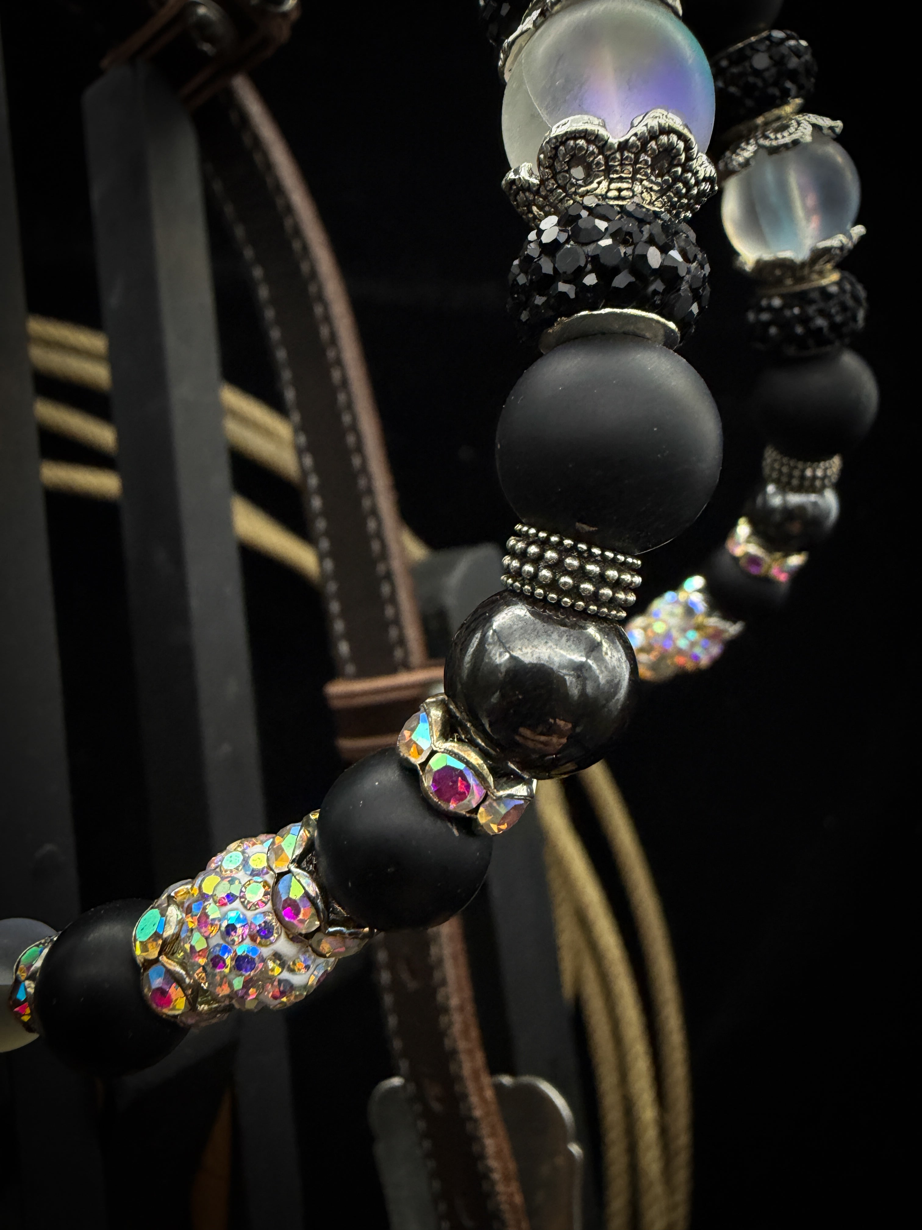 Premium | Western headstall | Antique Chestnut | Sunset Ember