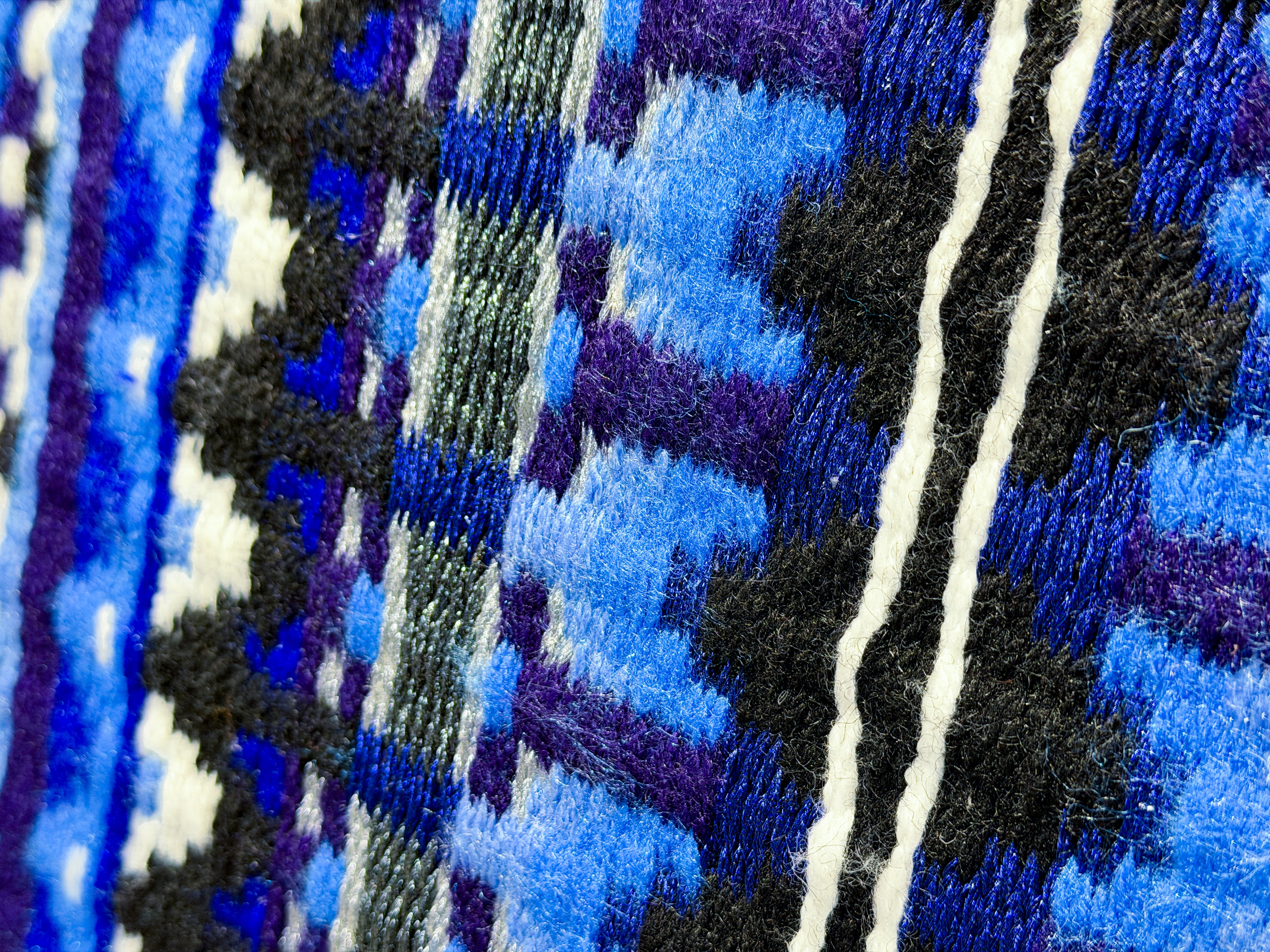 2in1 Show | contoured western pad | Cobalt Rush