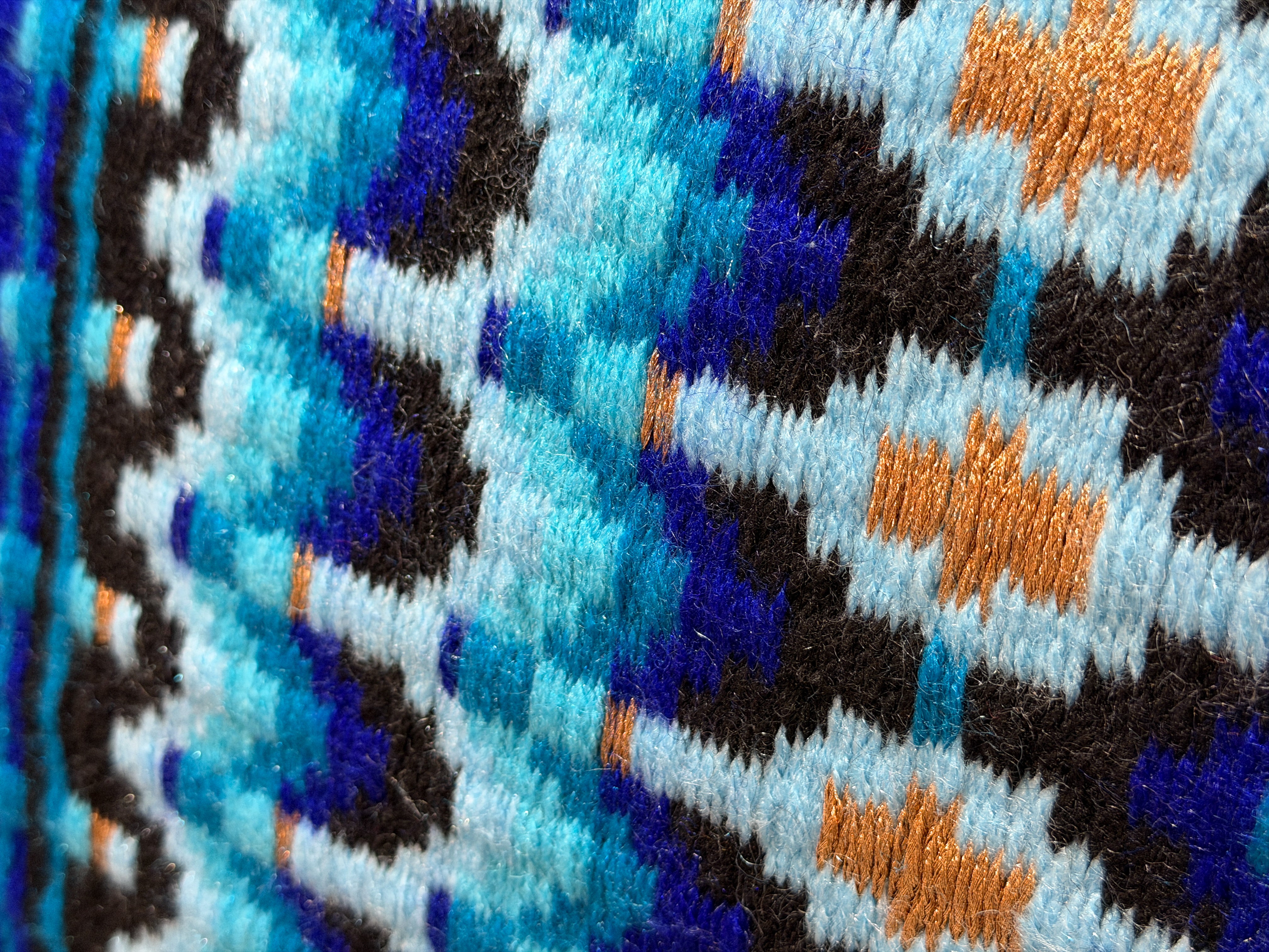 2in1 Show | contoured western pad | Cobalt Star