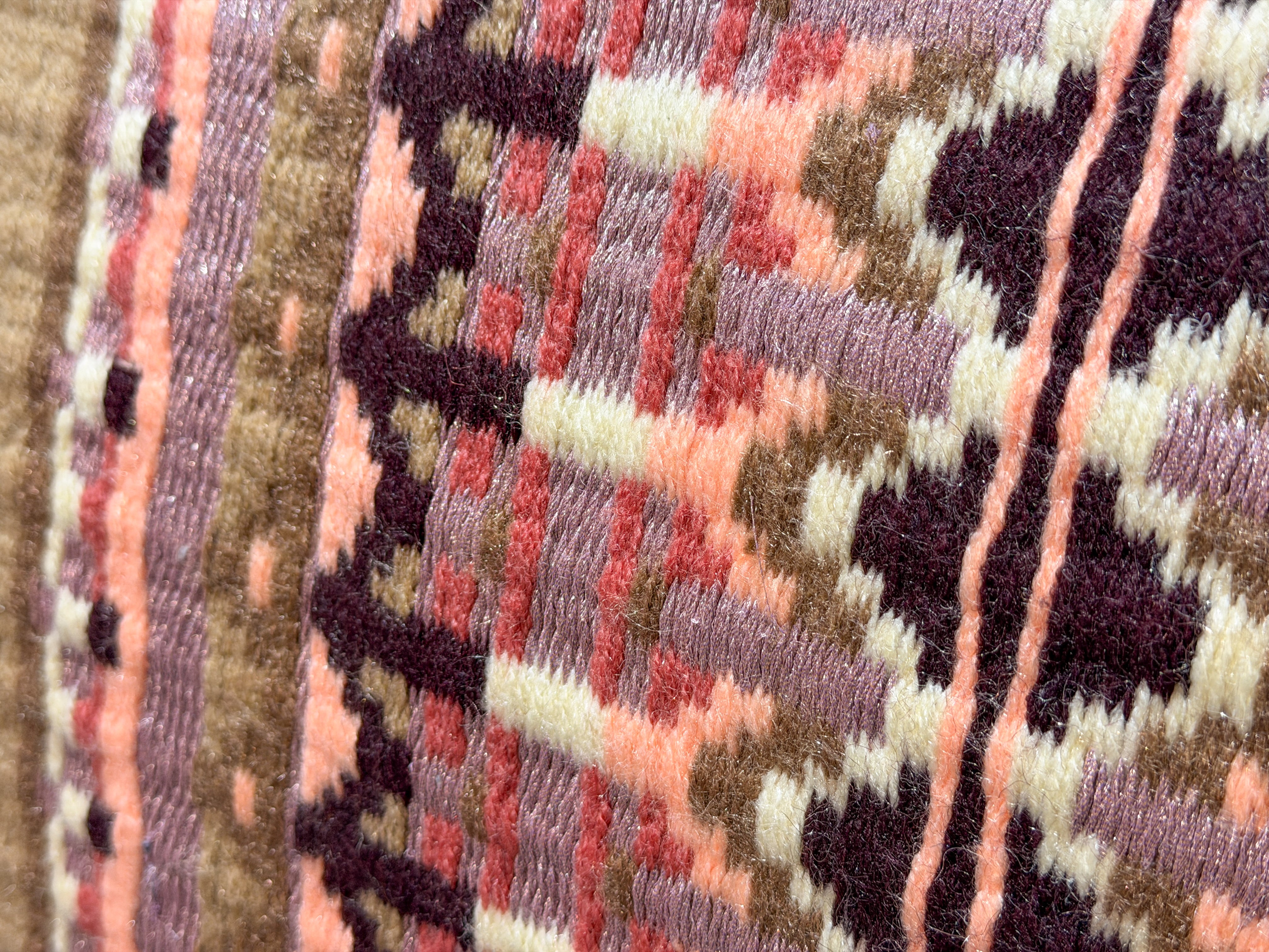 2in1 Show | contoured western pad | Smoky Peach