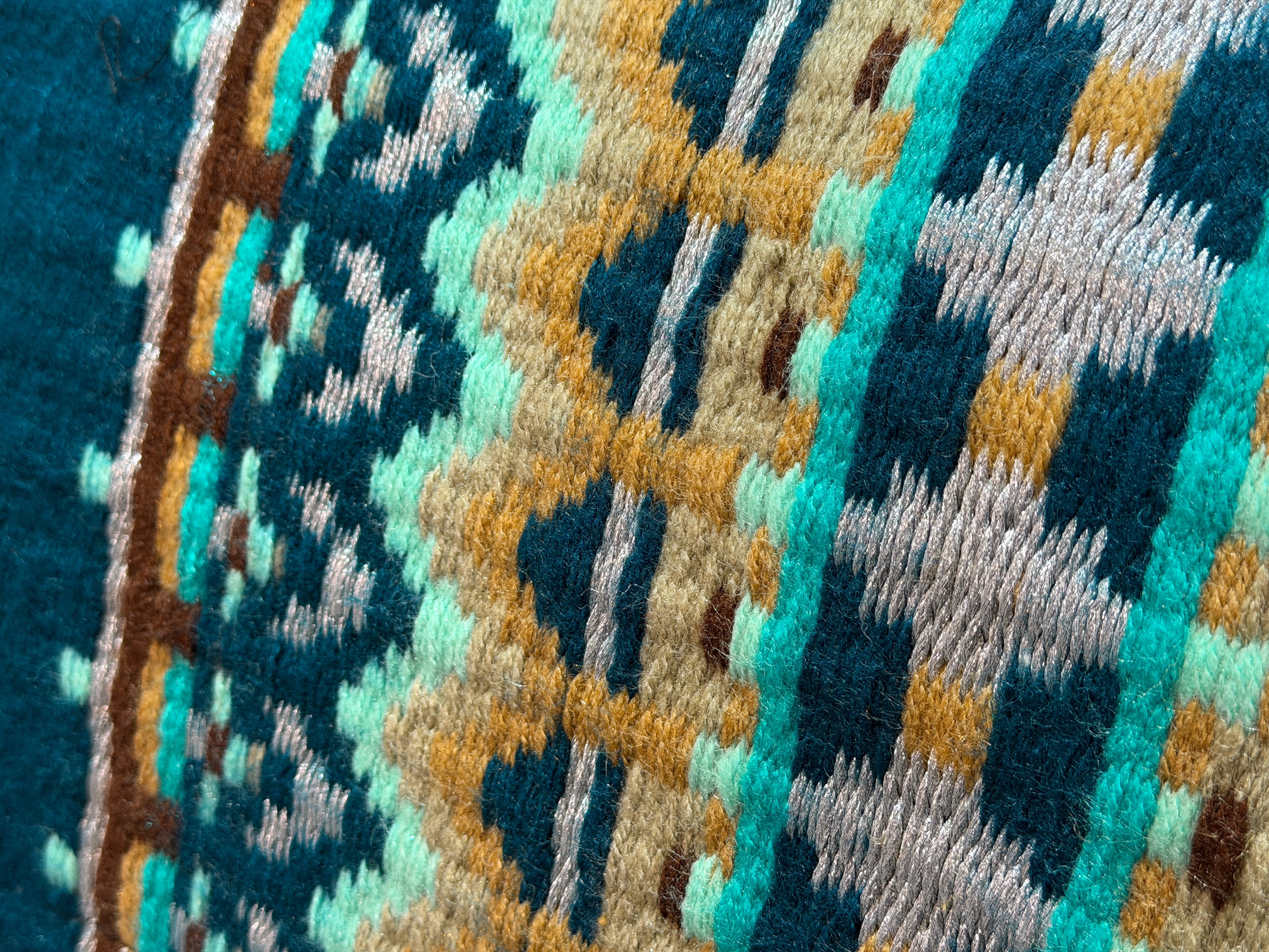 2in1 Show | Performance Western Pad | Teal Horizon