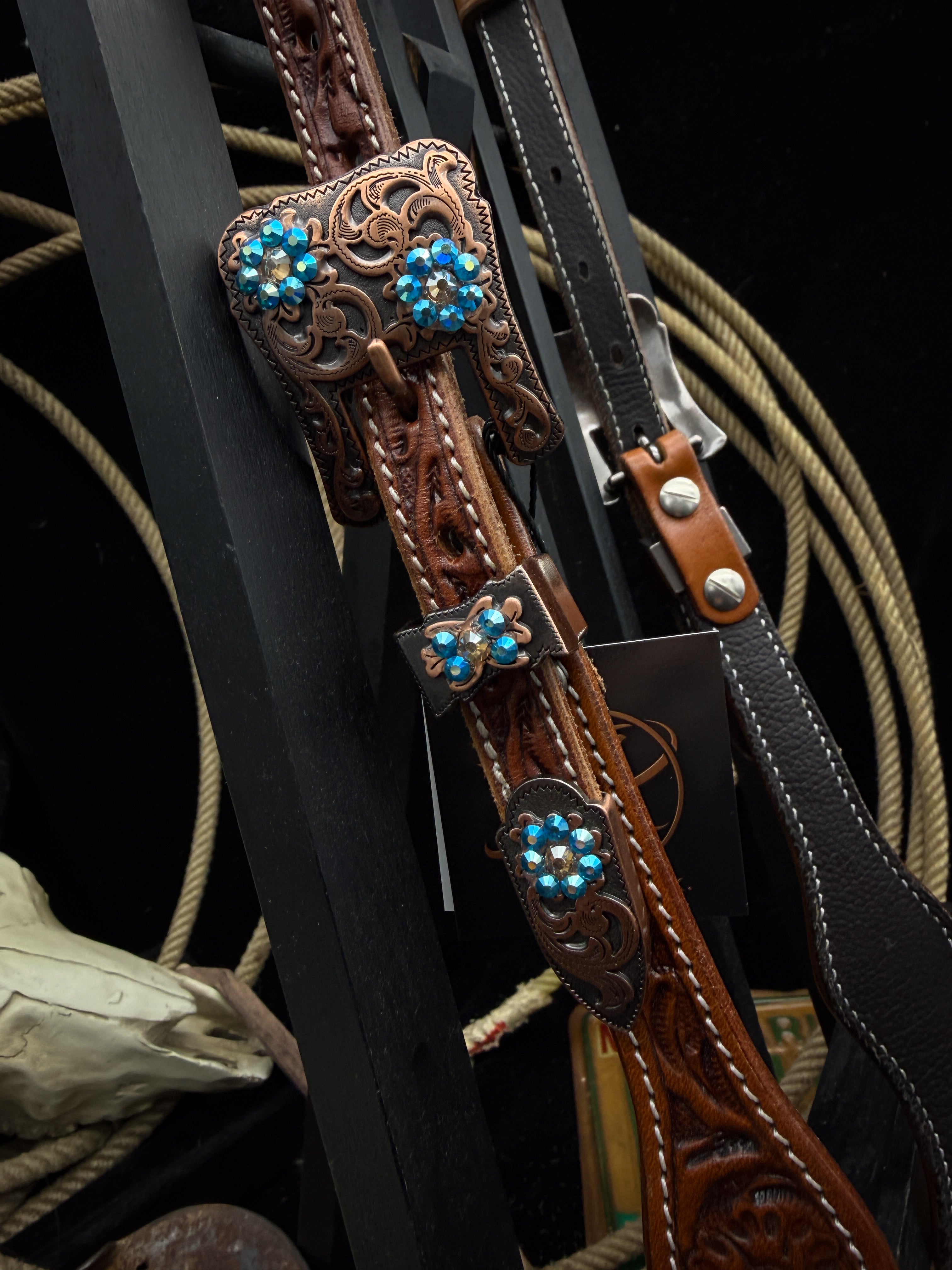 Premium | Copper Canyon | Antique Chestnut Western Kopfstück