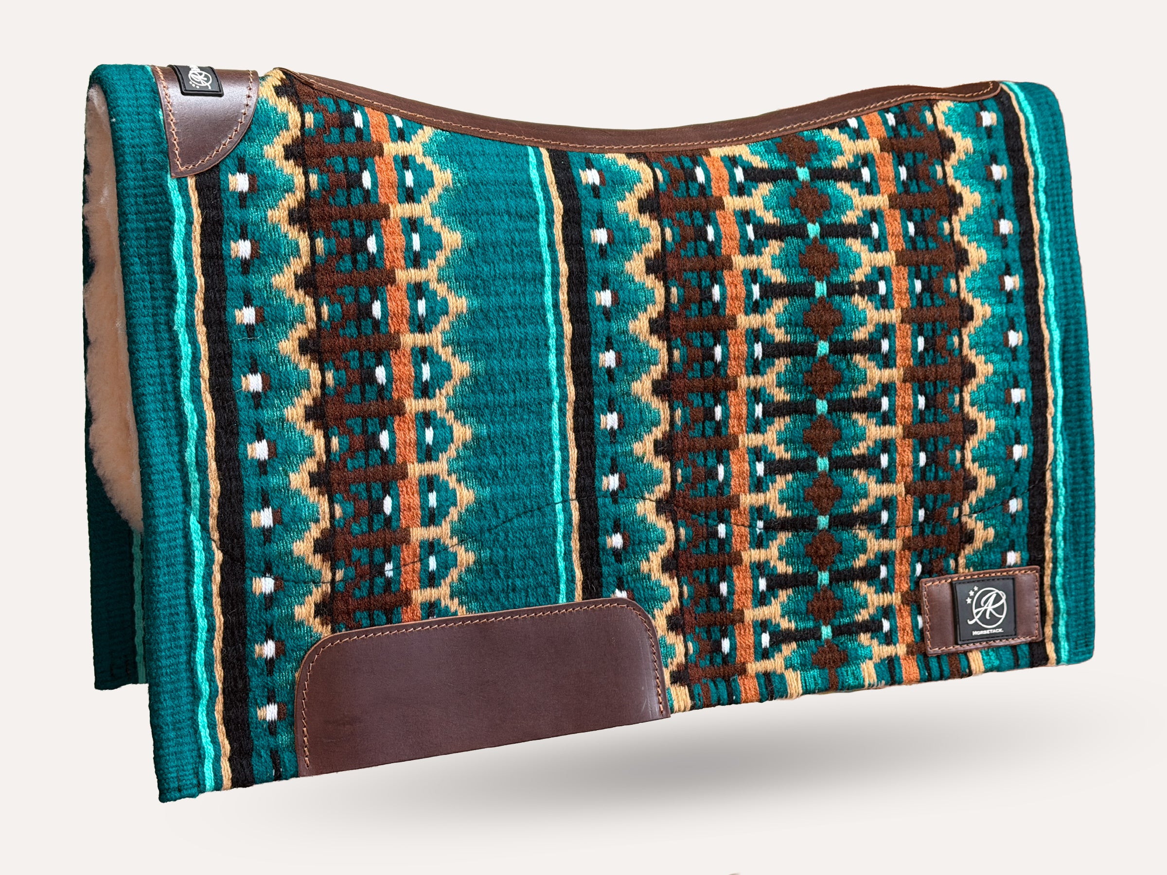 2in1 Show | contoured western pad | Teal Wrangler