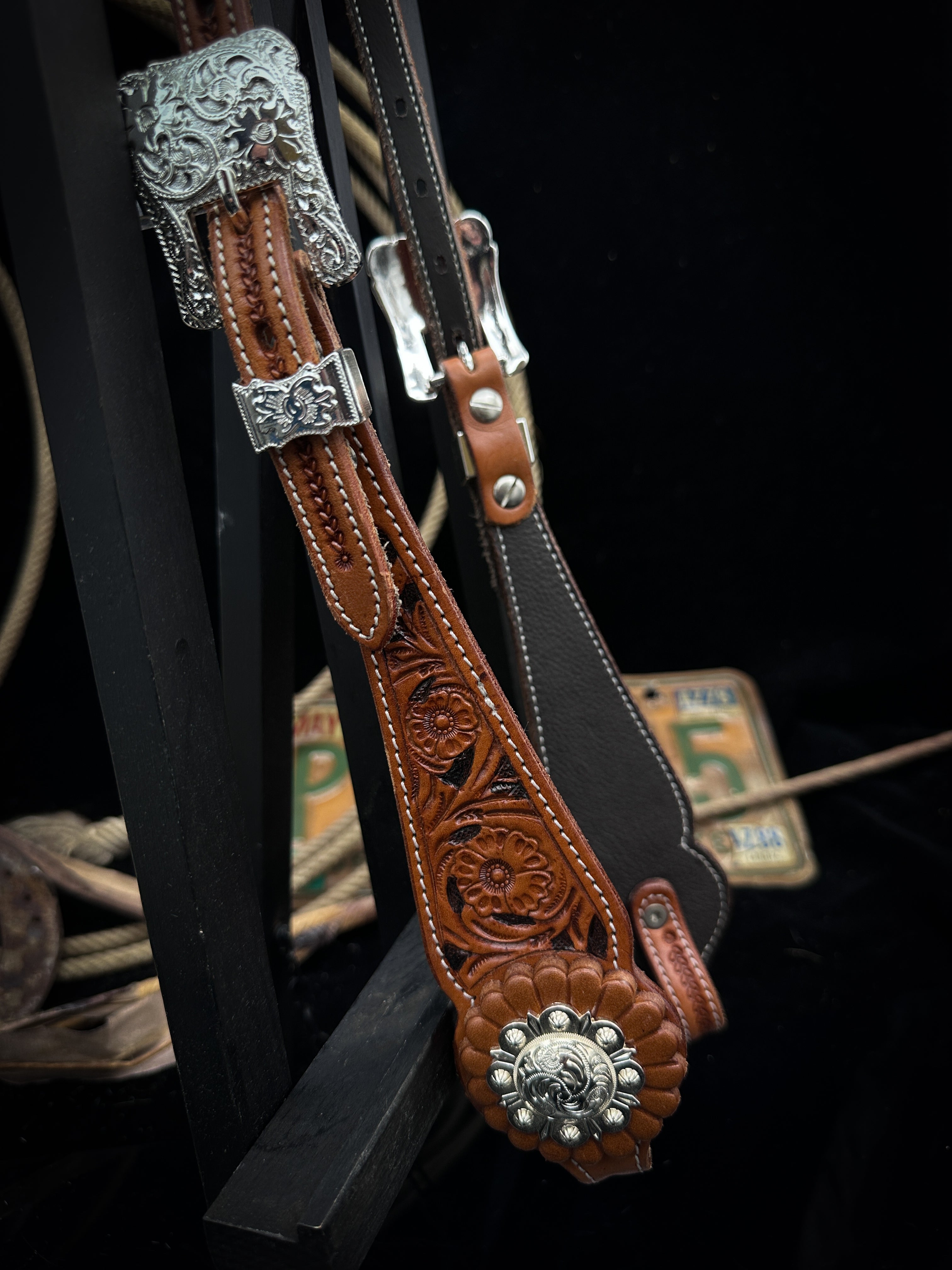 Premium | Westernzaumzeug | Desert Coral Silver