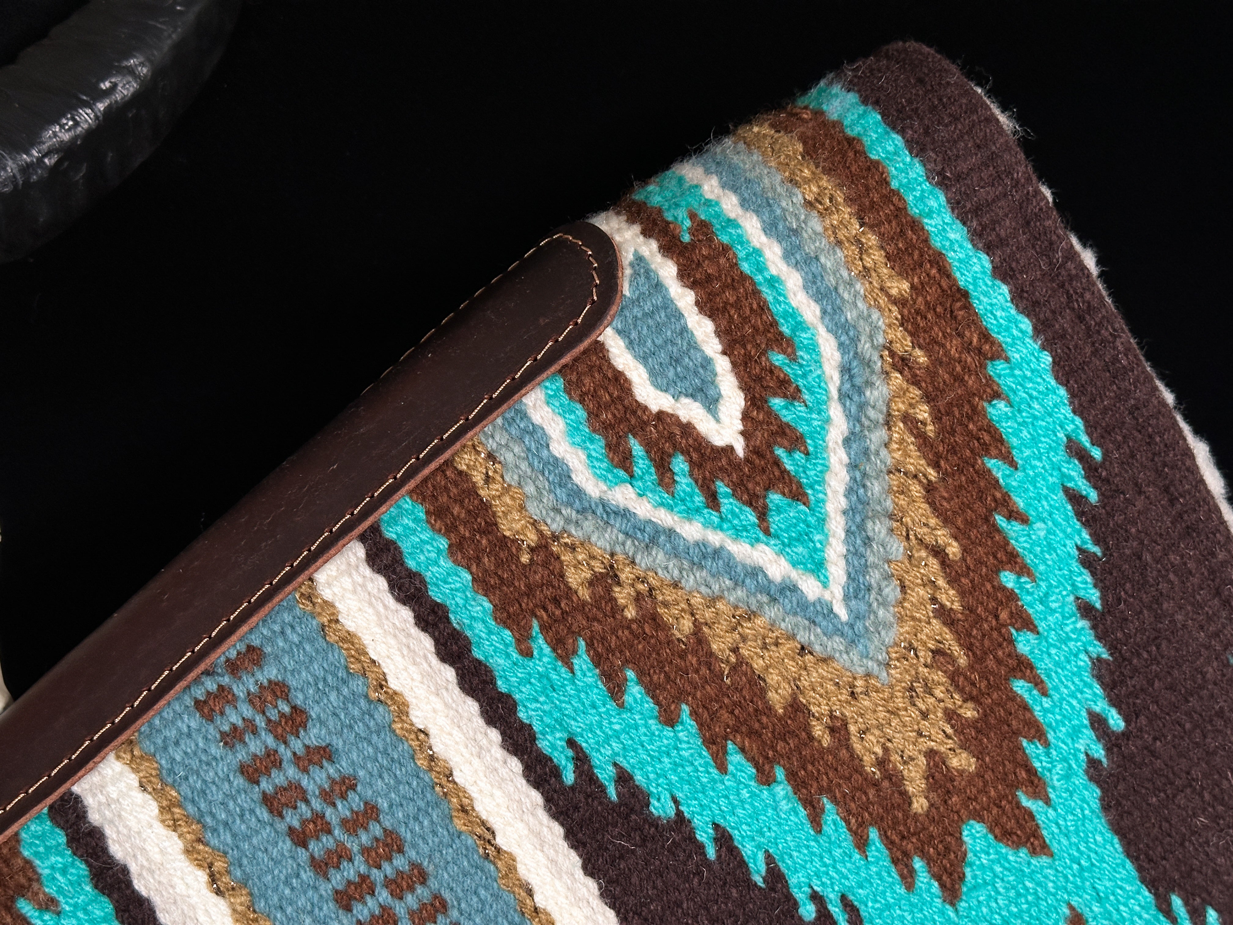 2in1 Show Pad | Blue & Gray | Western