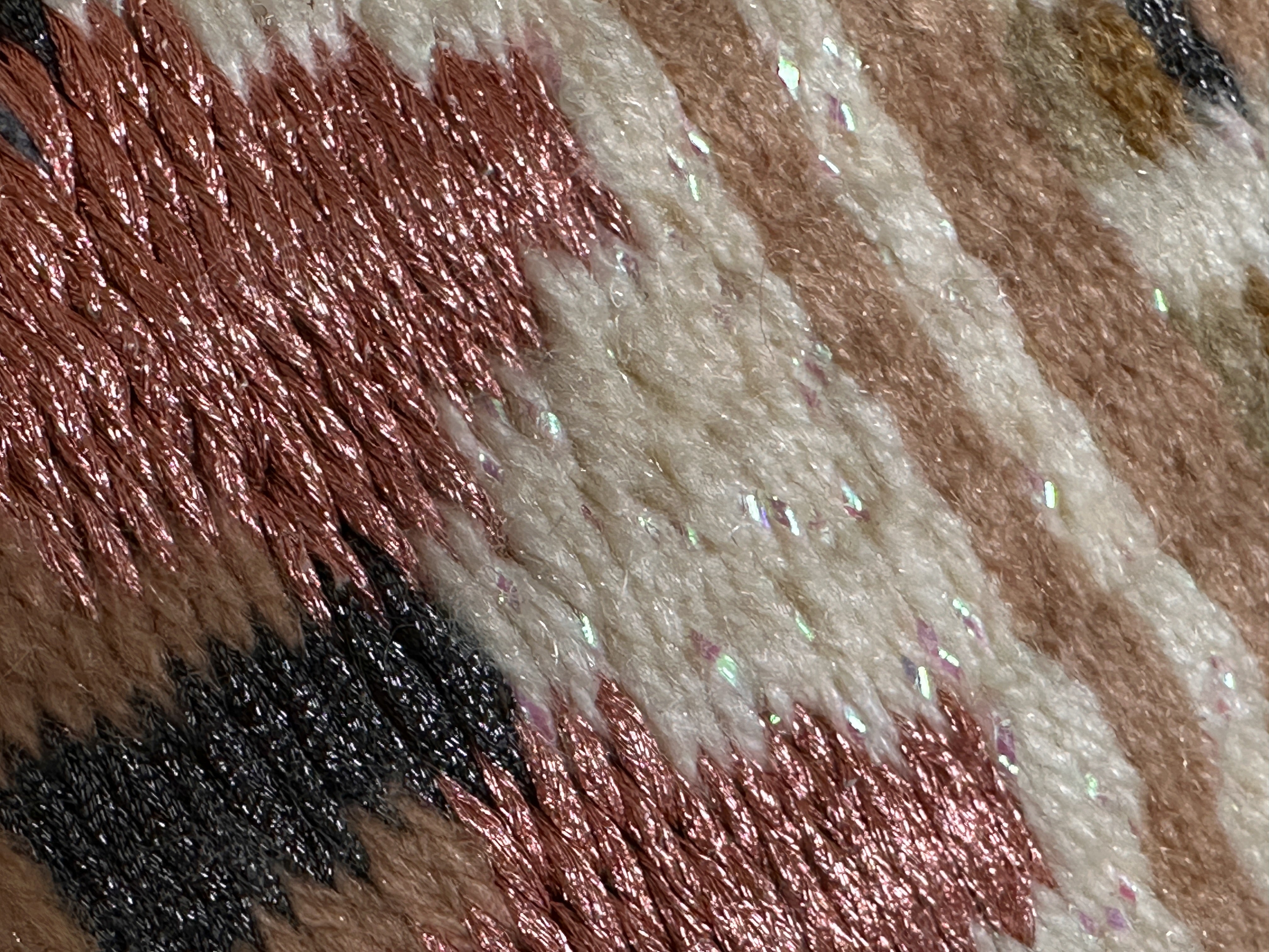 2in1 Show Pad | Show weave western | Rosé & Gray