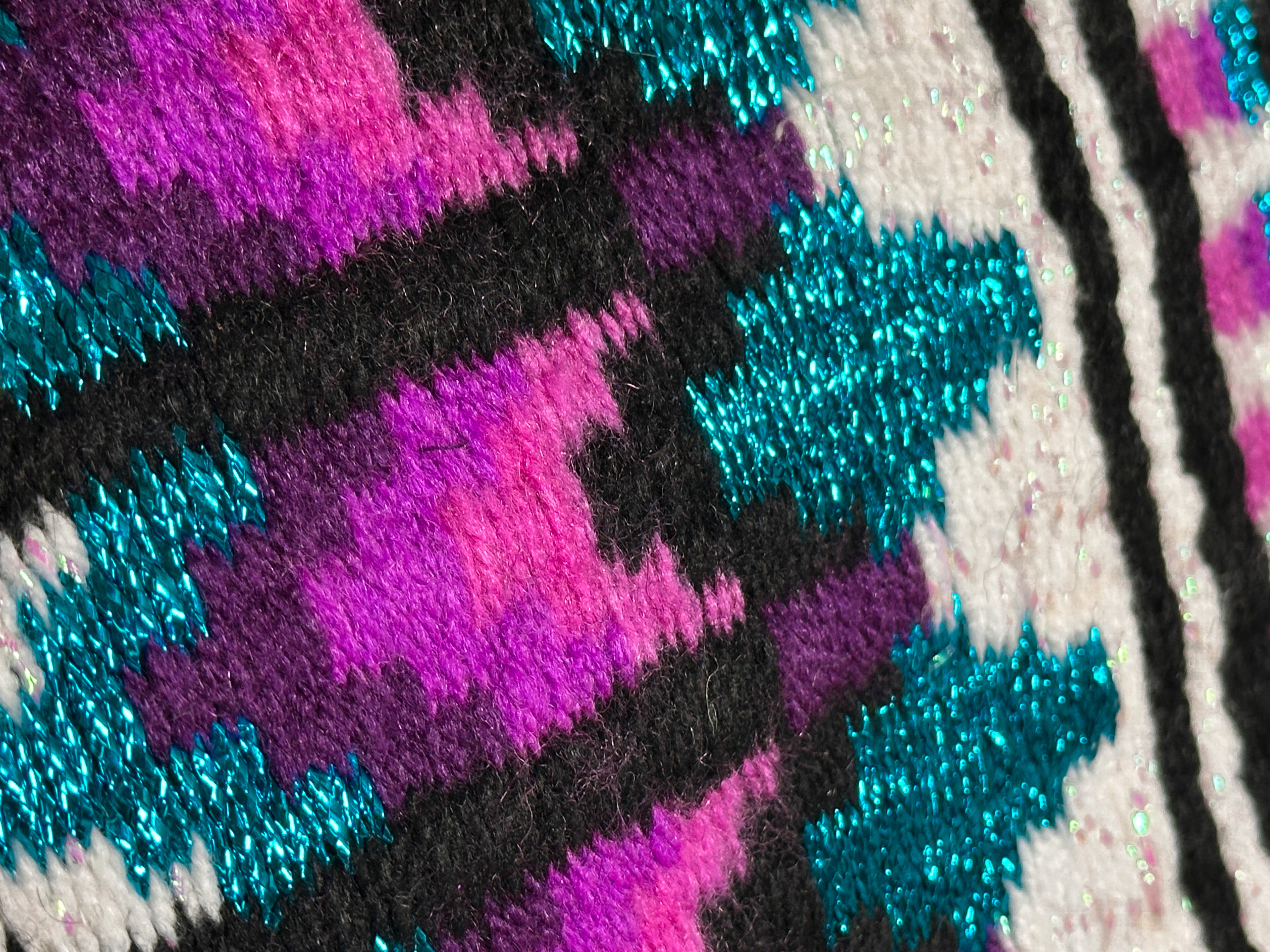 2in1 Show Pad | Show weave western | Petrol Pink