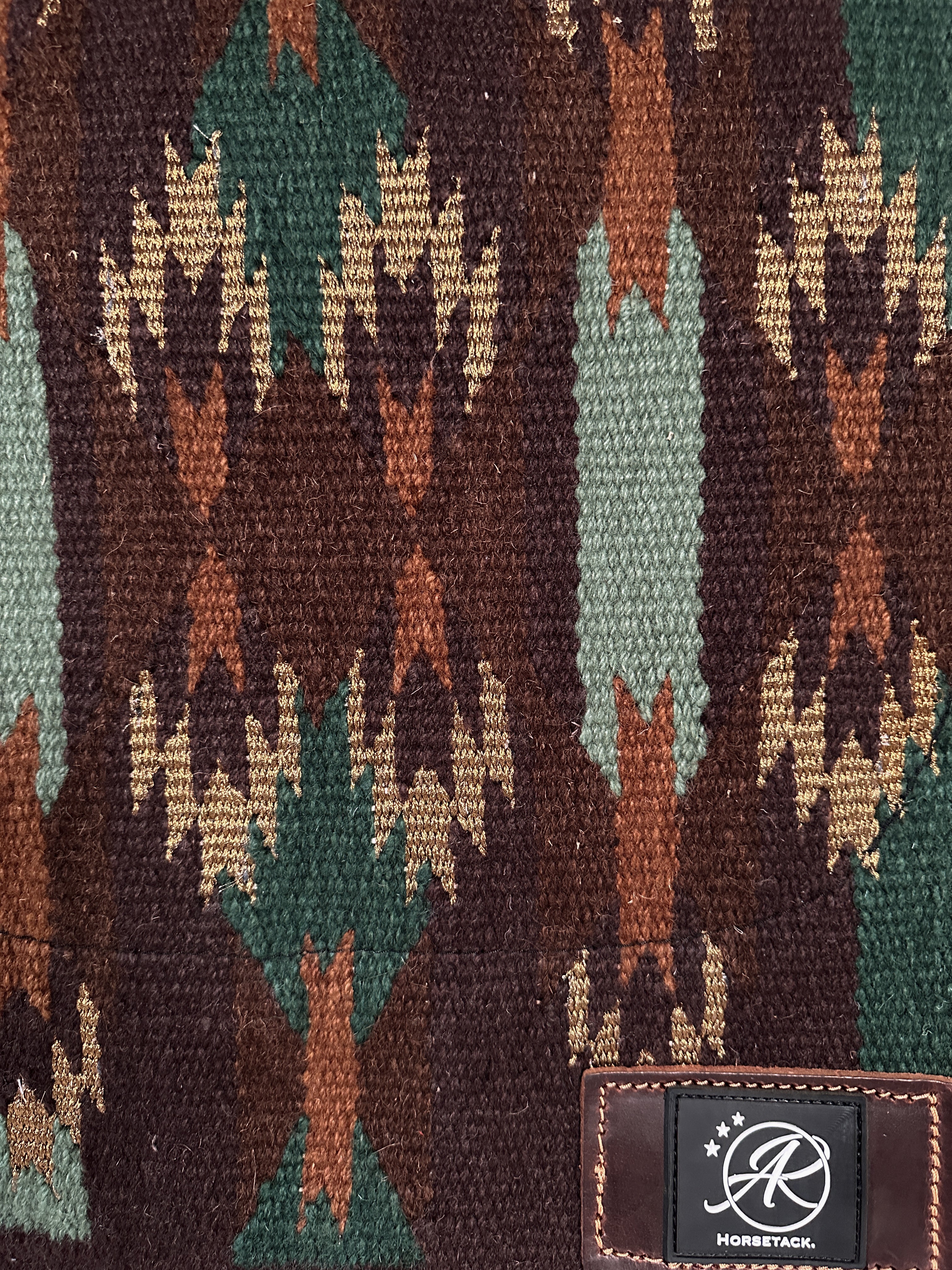 2in1 Show Pad | Blau & Grau | Western