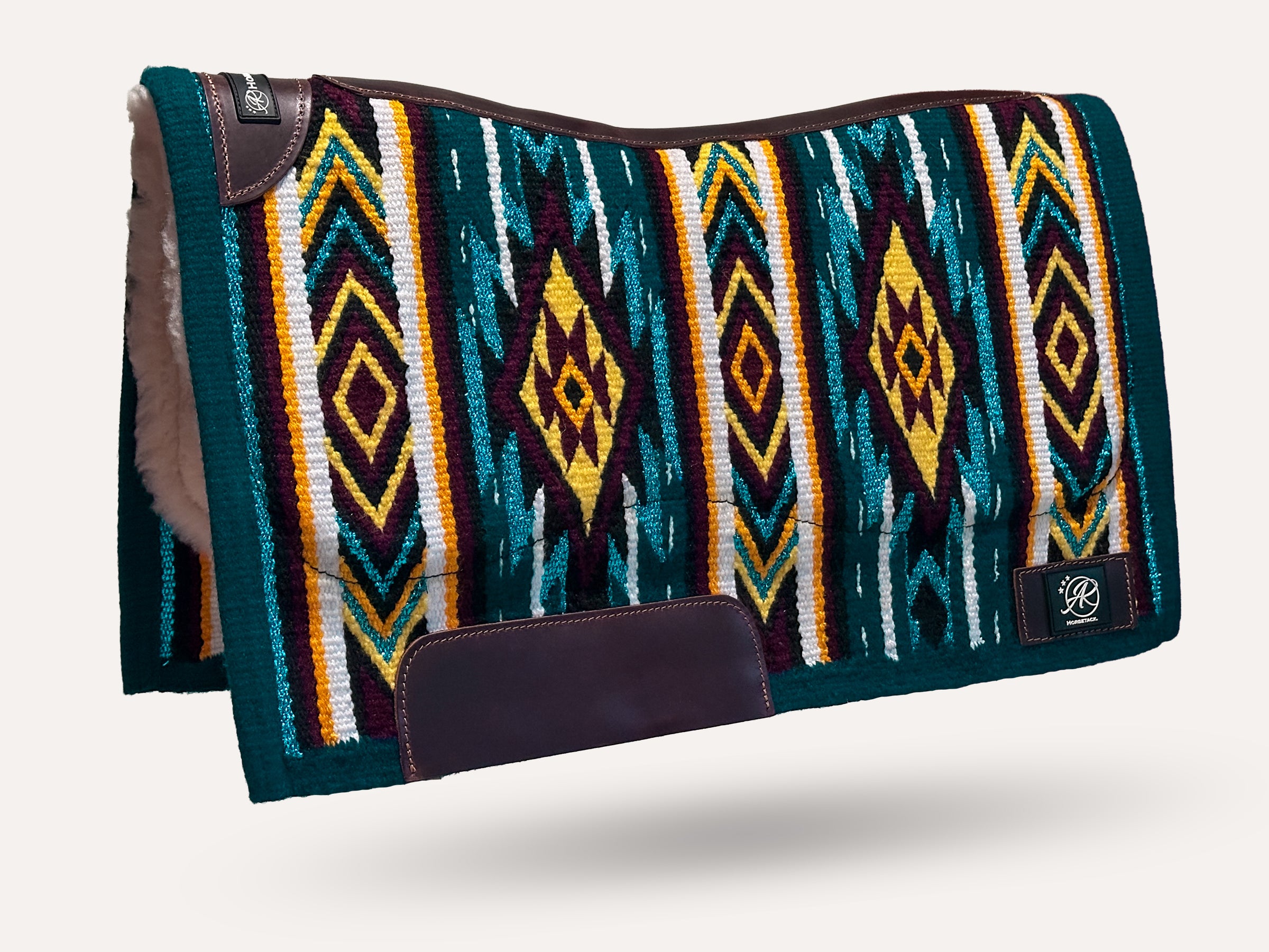 2in1 Show Pad | Western Ranch | Orange & Petrol -SOLD OUT