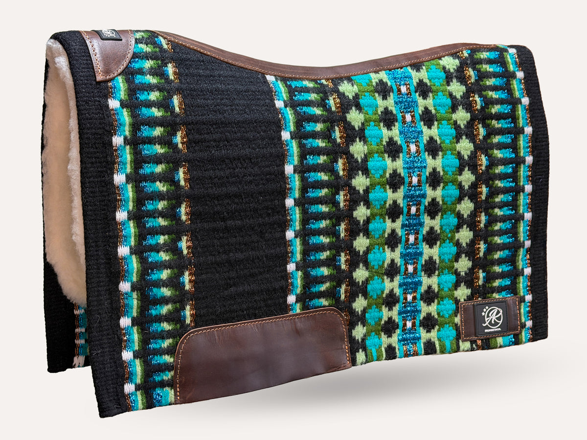 2in1 Show | Performance Western Pad | Emerald Mirage