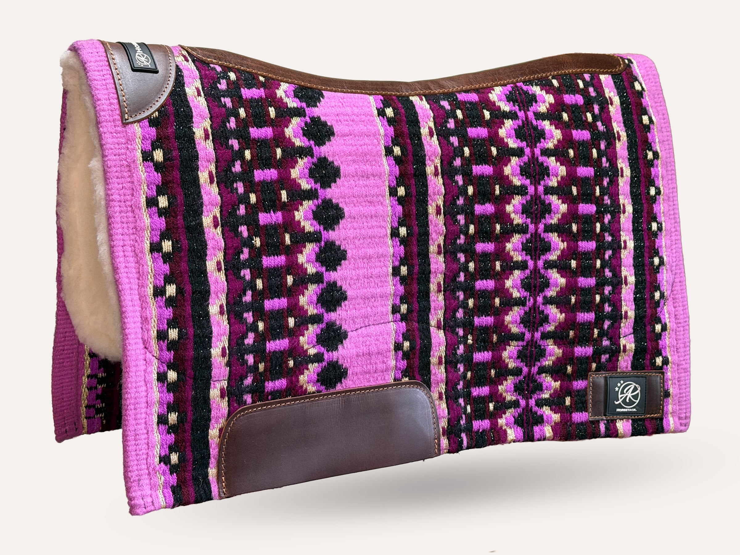 2in1 Show | Performance Western Pad | Fuchsia Riot