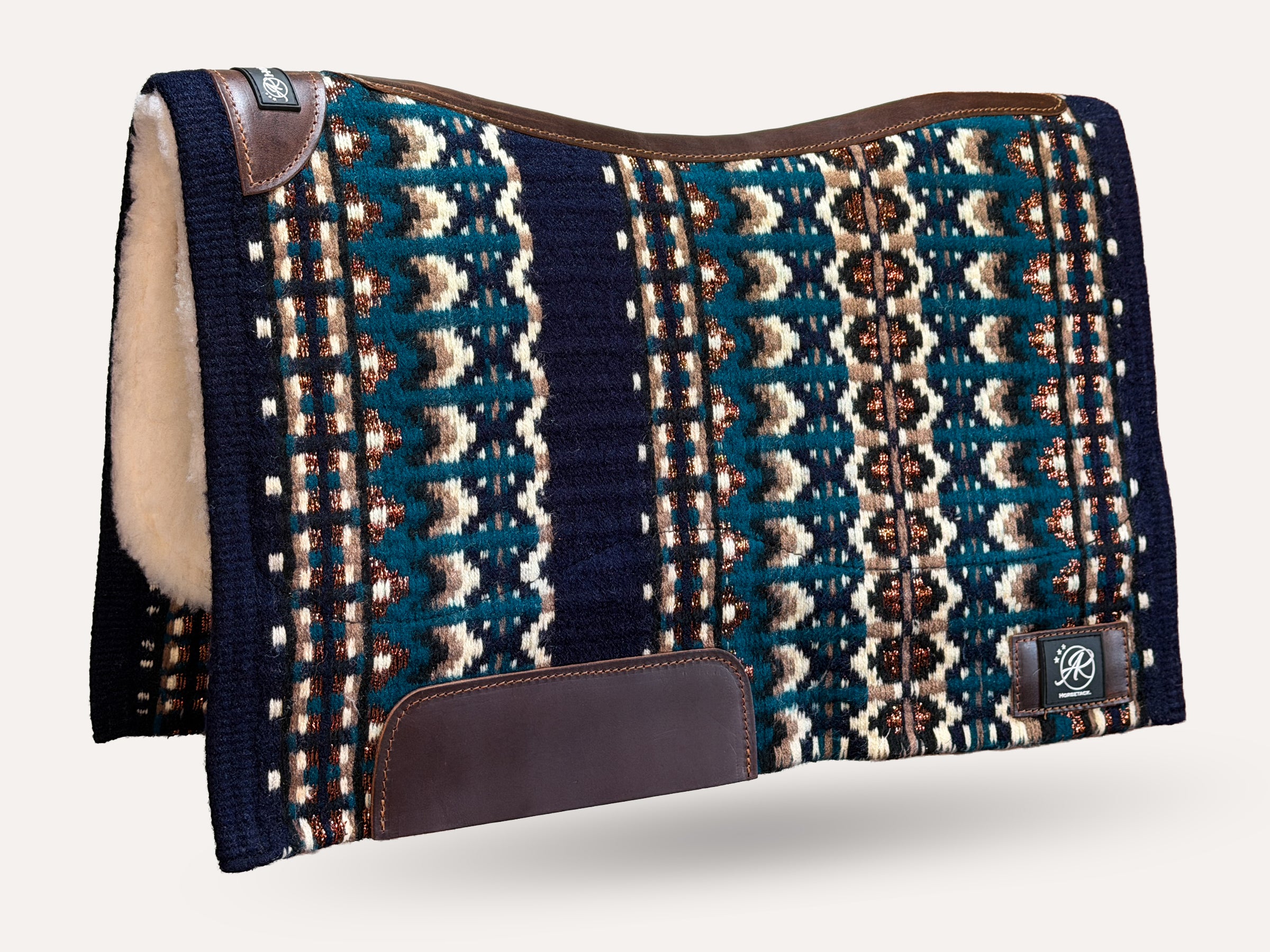 2in1 Show | Performance Western Pad | Midnight Camel