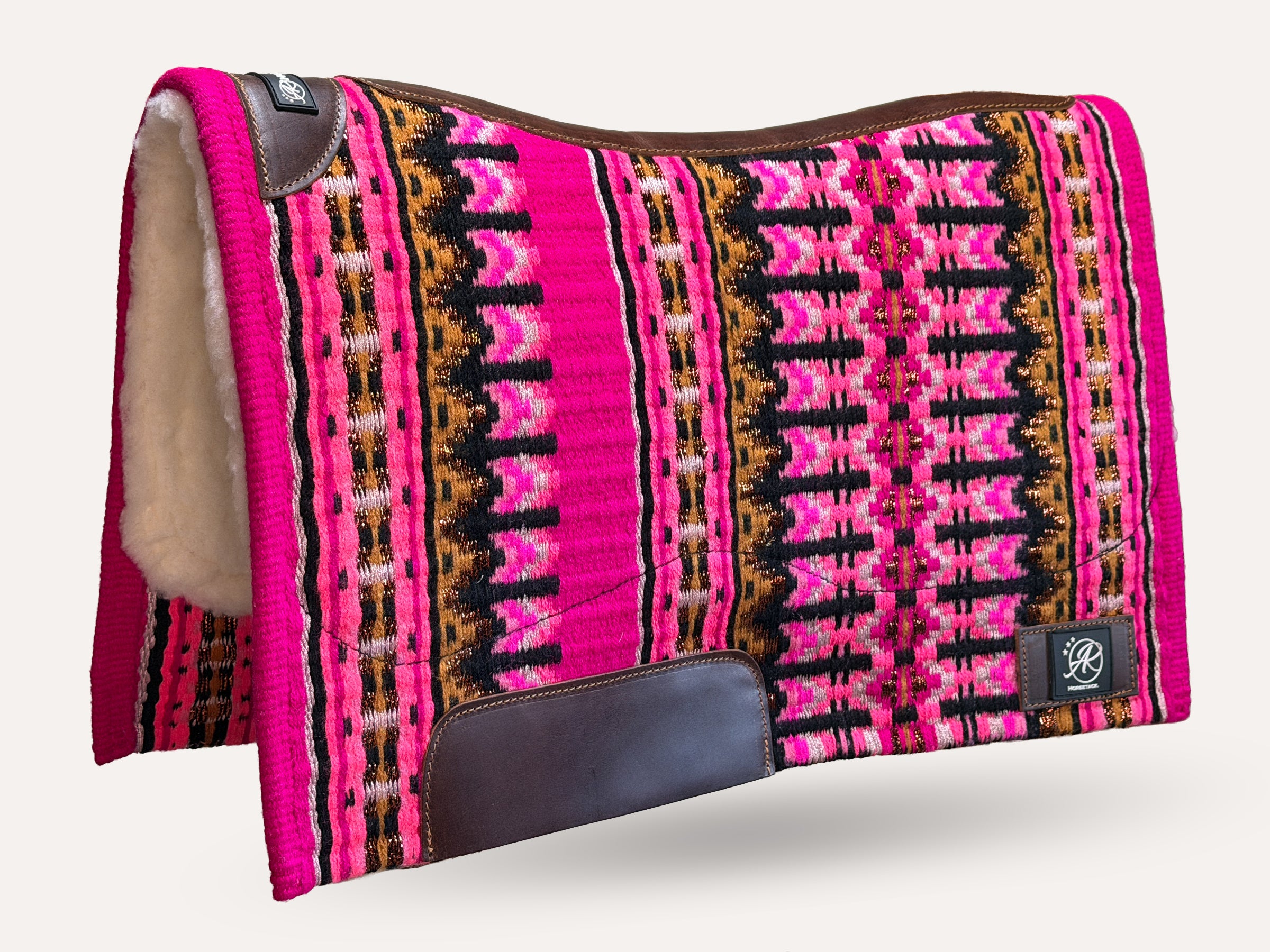2in1 Show | Performance Western Pad | Pink Wildfire