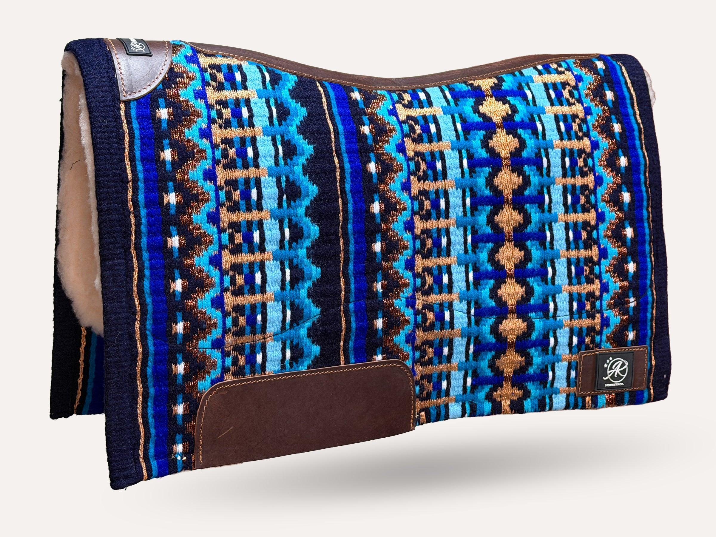 2in1 Show | contoured western pad | Blue Maverick