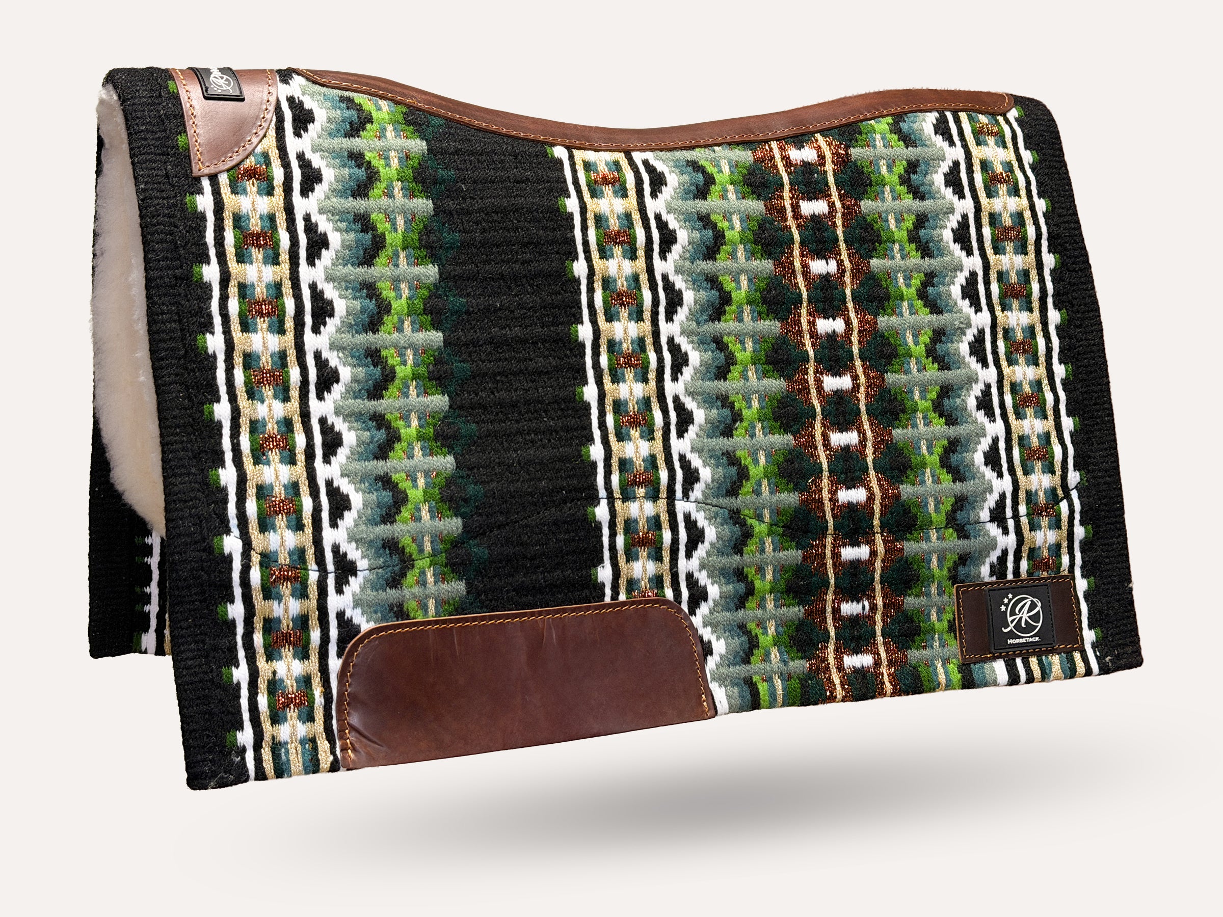 2in1 Show | contoured western pad | Mossrock