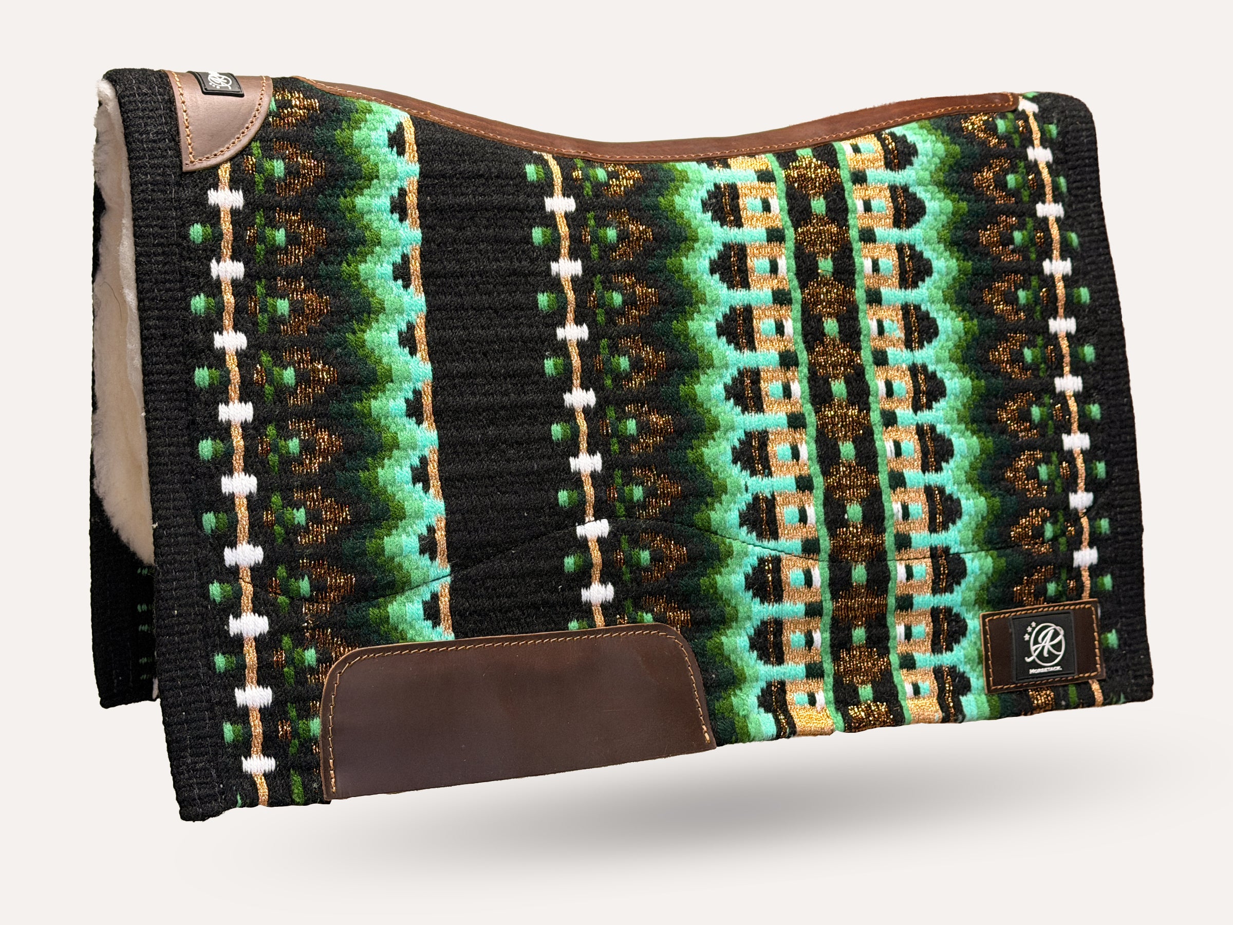 2in1 Show | contoured western pad | Dusty Flamingo