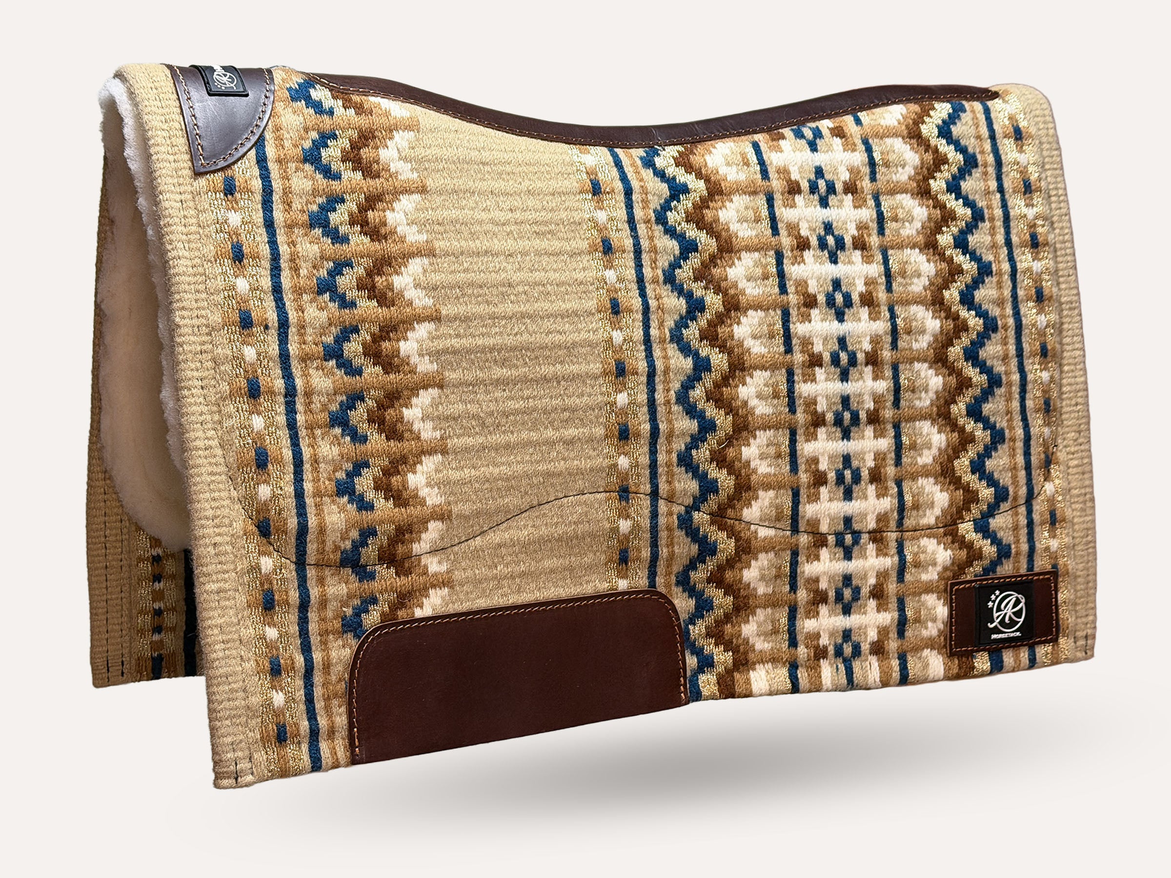 2in1 Show | contoured western pad | Rose Sage