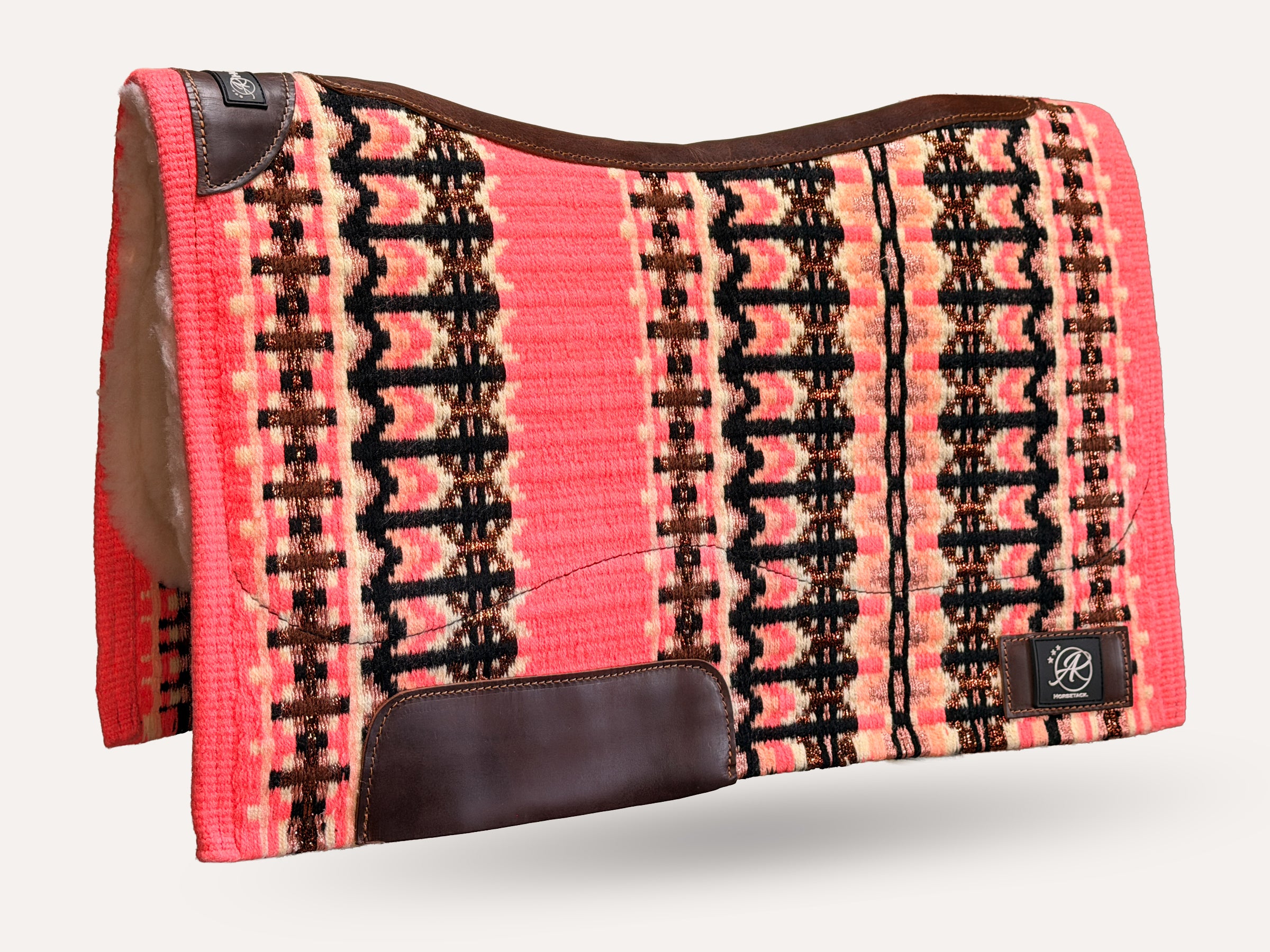 2in1 Show | contoured western pad | Sunset Coral
