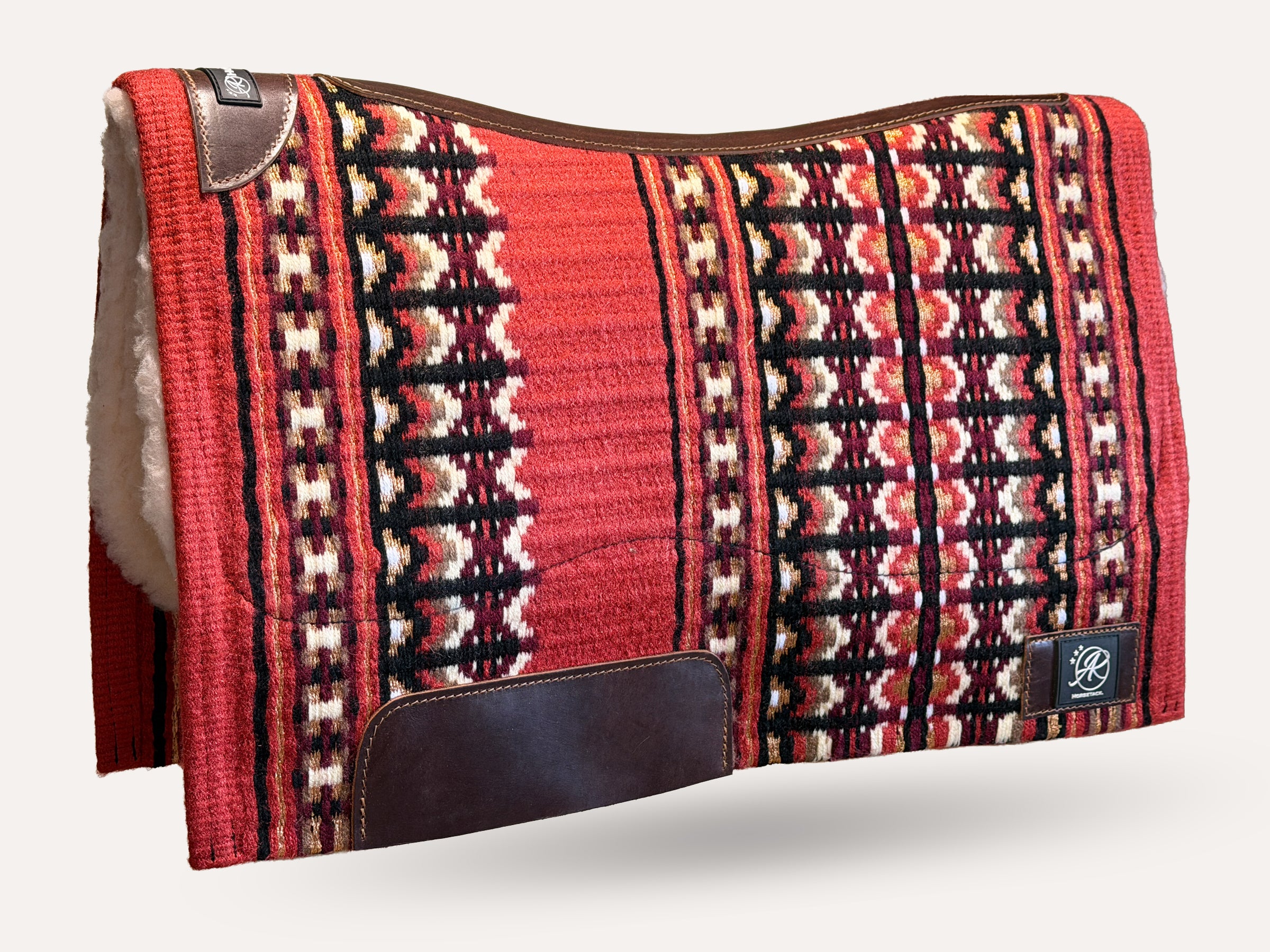 2in1 Show | contoured western pad | Chili Pepper