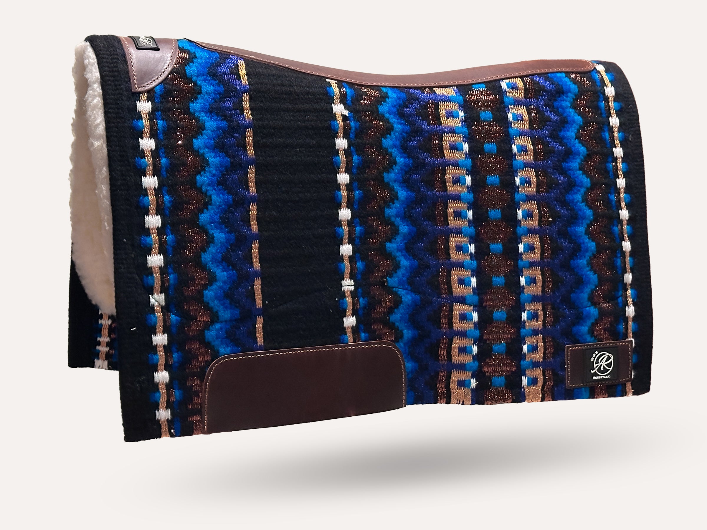 2in1 Show pad | Show Western | Bright Blue