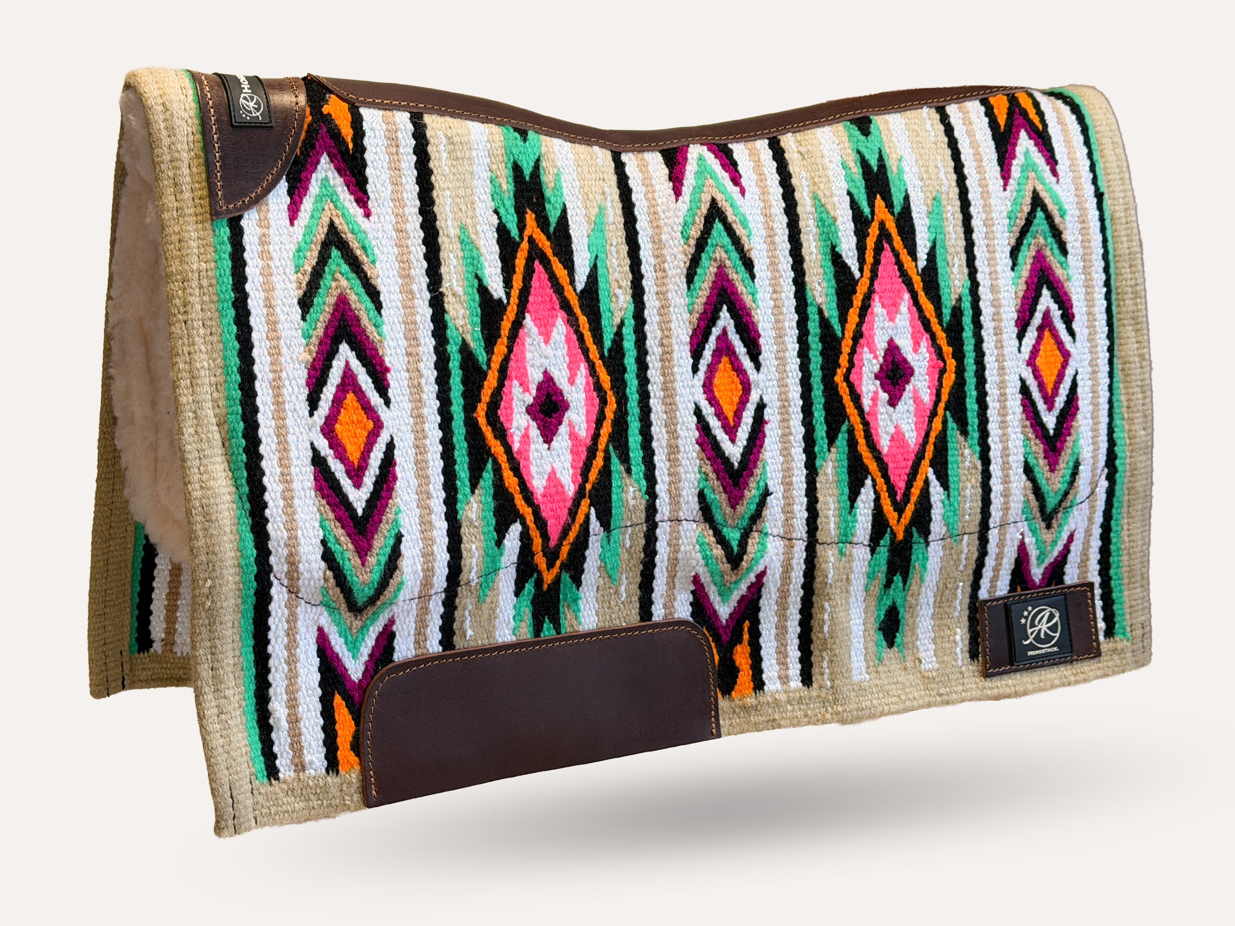 2in1 Show pad | Western Ranch | Beige & Bold
