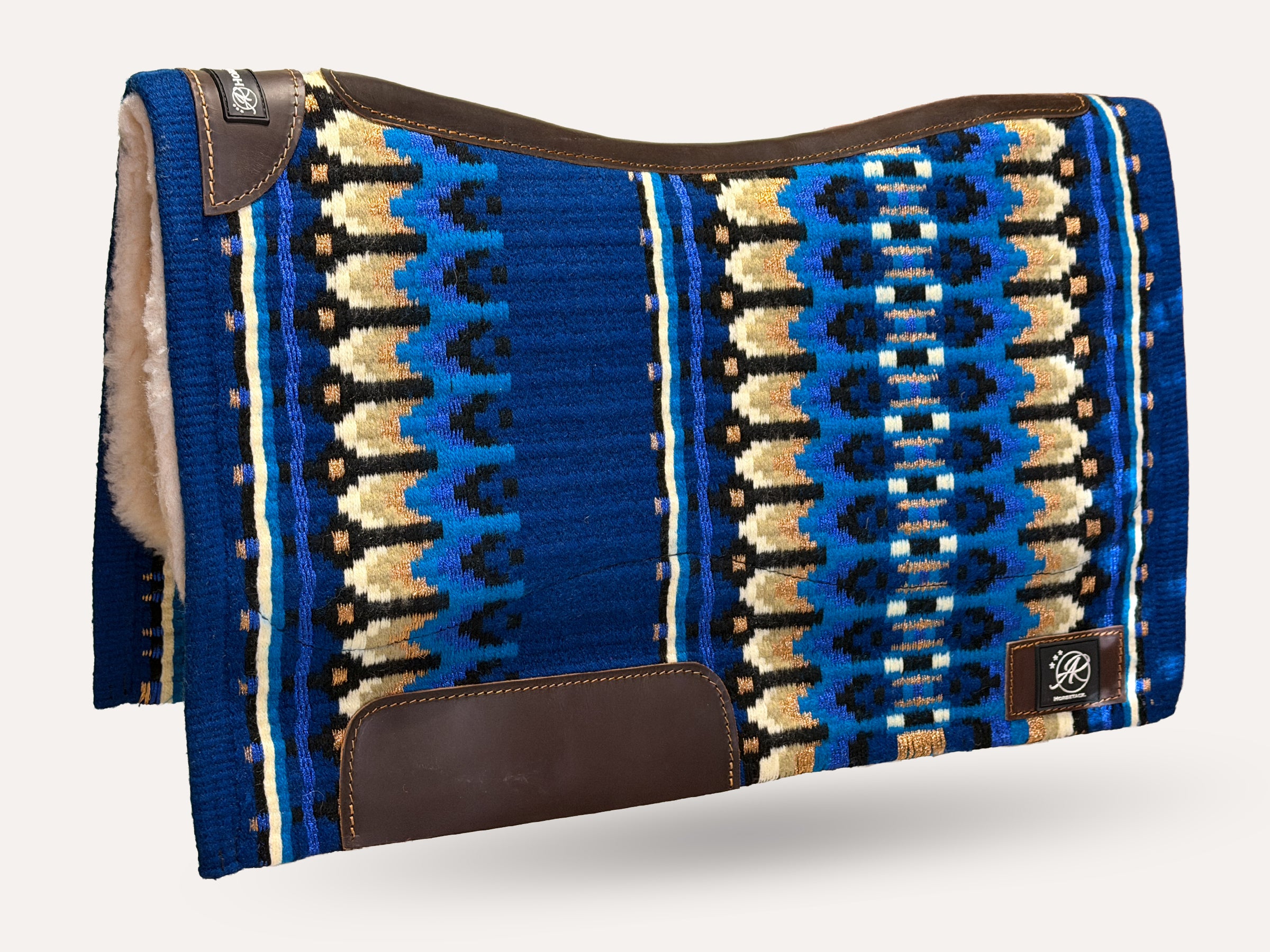 2in1 Show pad | Show Western | Cobalt Sky