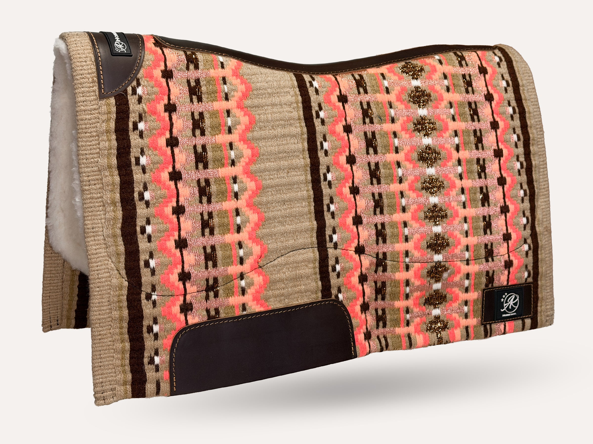 2in1 Show pad | Western Show | Coral Dust