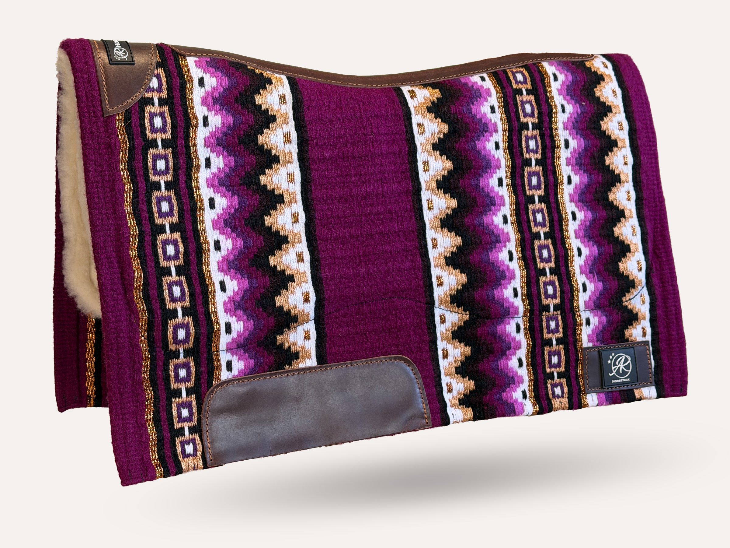 2in1 Show pad | Show Western | Deep Wine -SOLD OUT