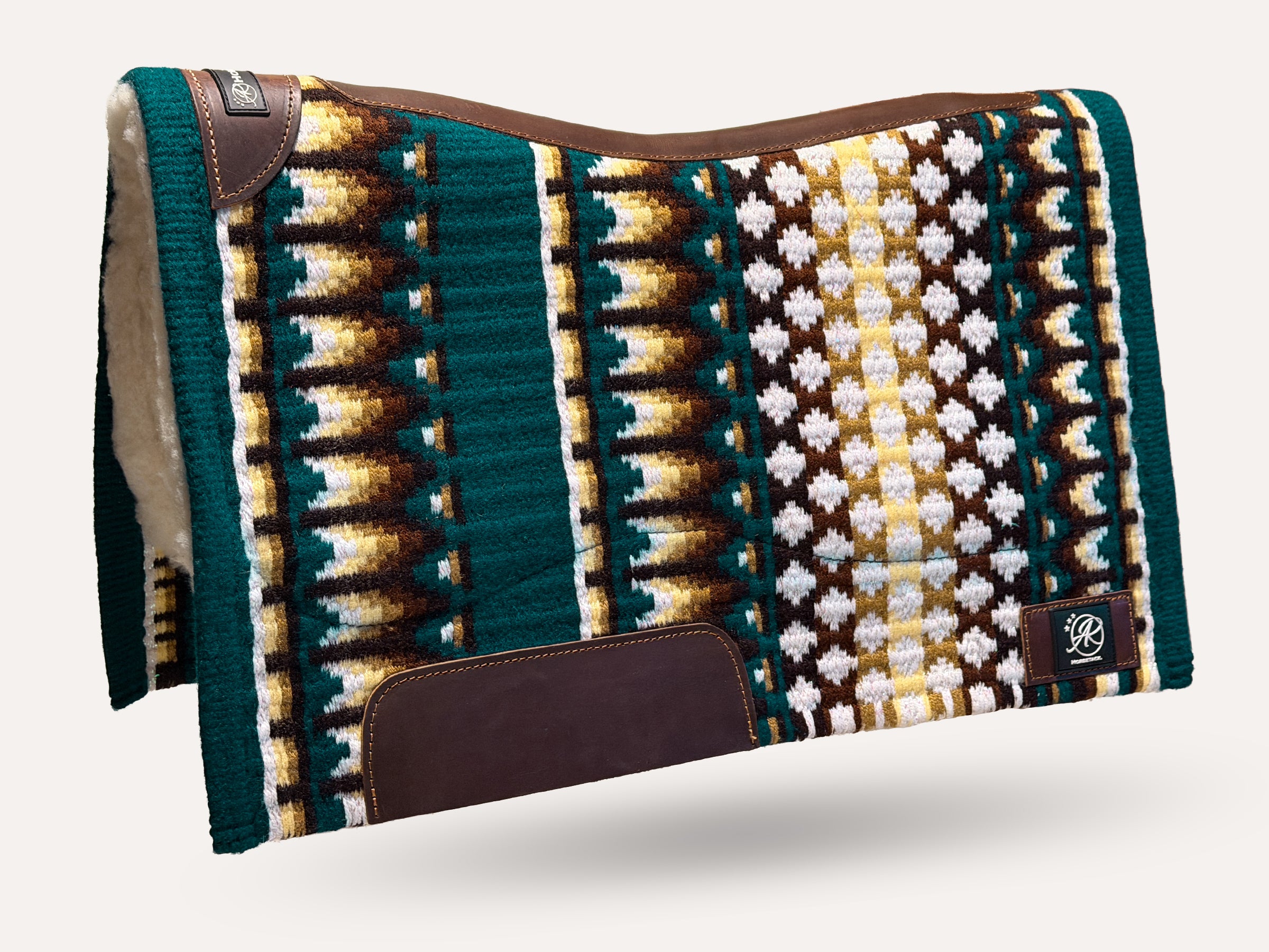 2in1 Show pad | Show Western | Earthy Teal