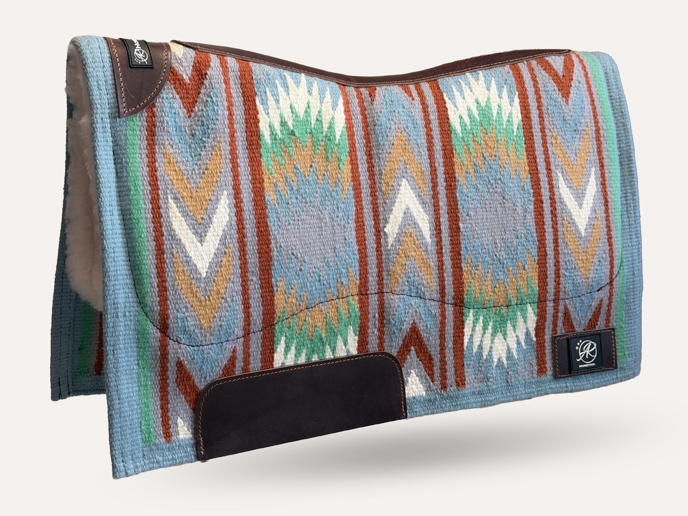 2in1 Show pad | Western Ranch | Soft Blue