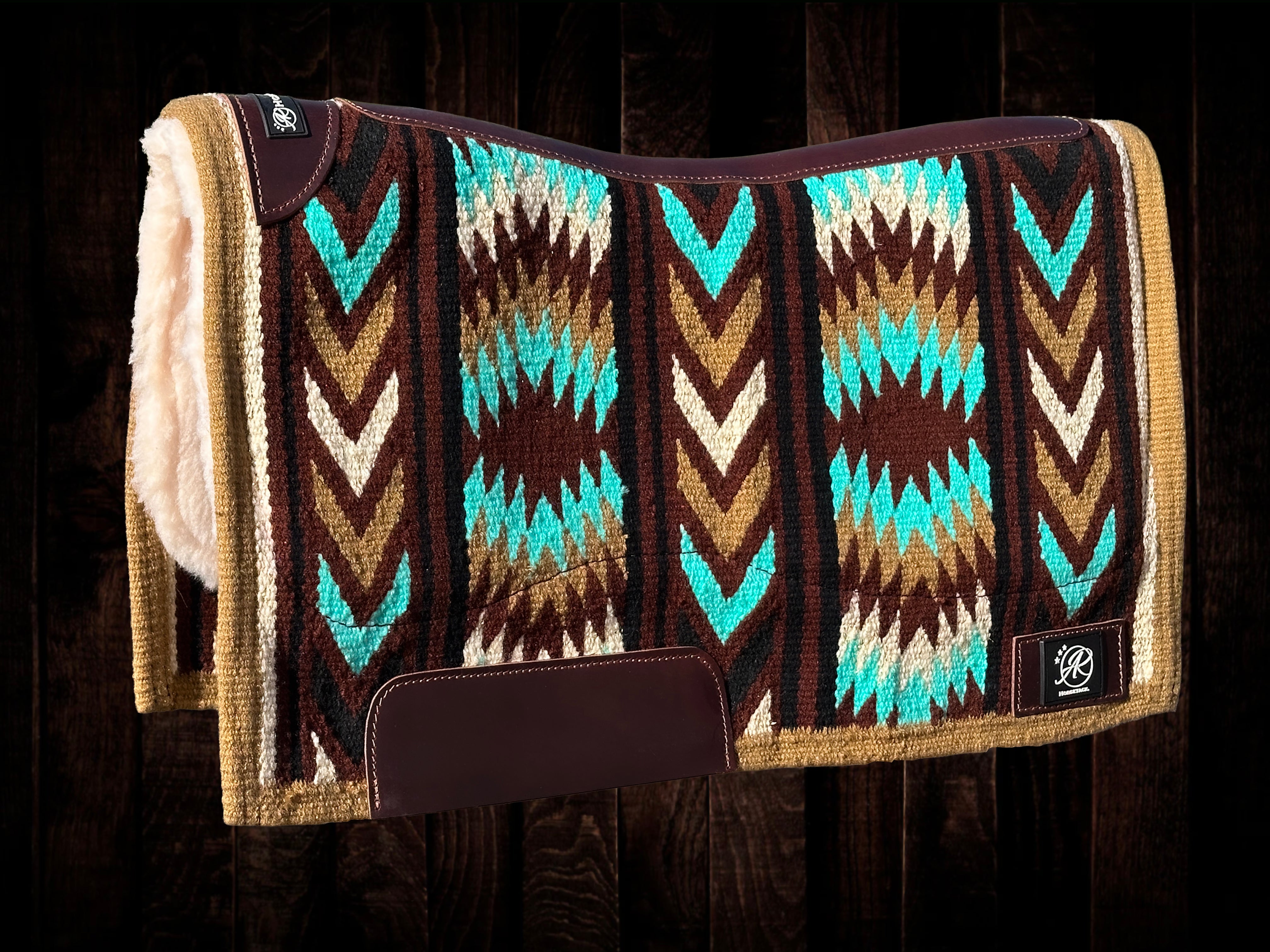 2in1 Show Pad | Blue &amp; Gray | Western