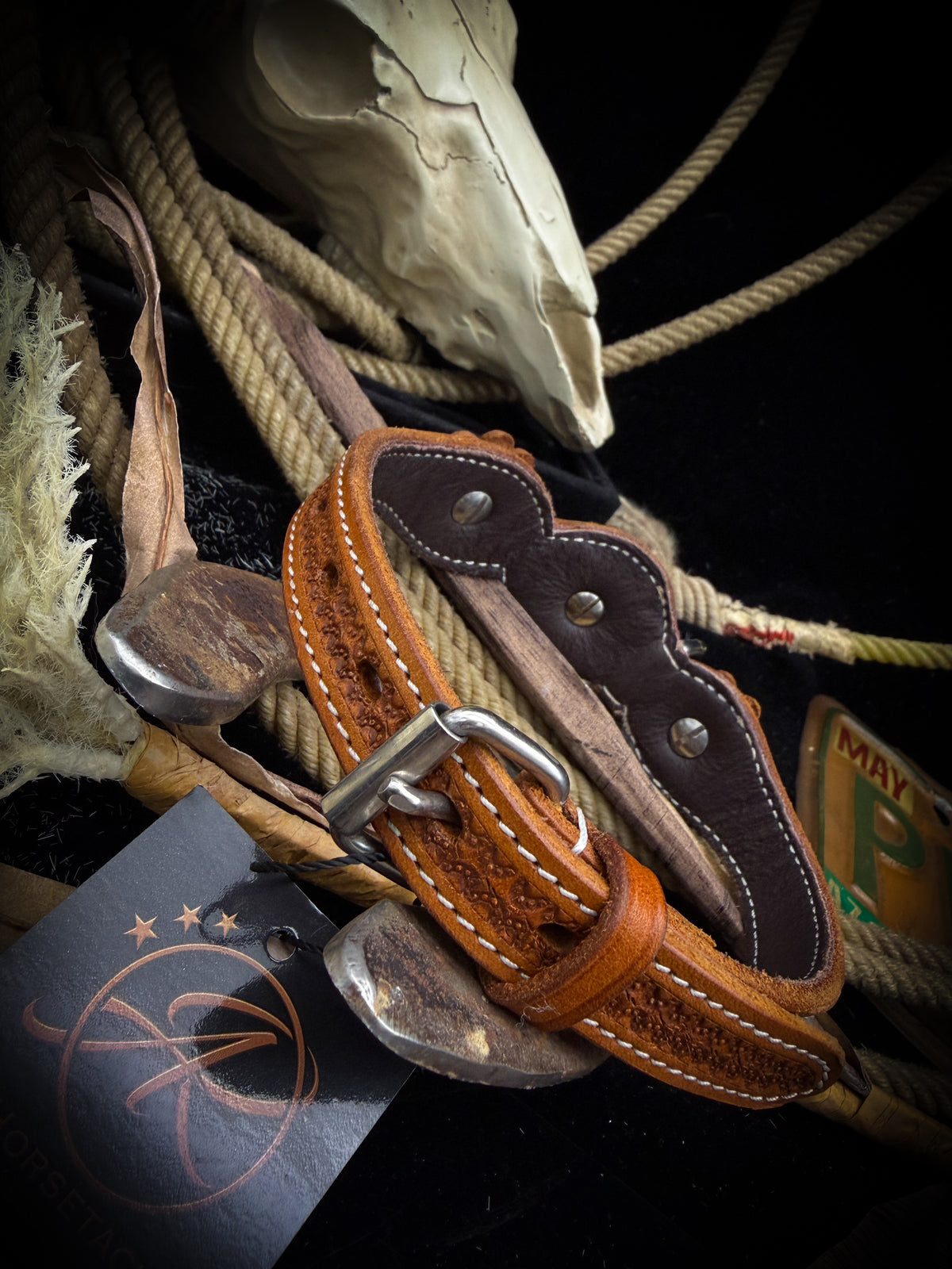 AR Dog Tack | Turquoise Ranch | Western Collar | Size S