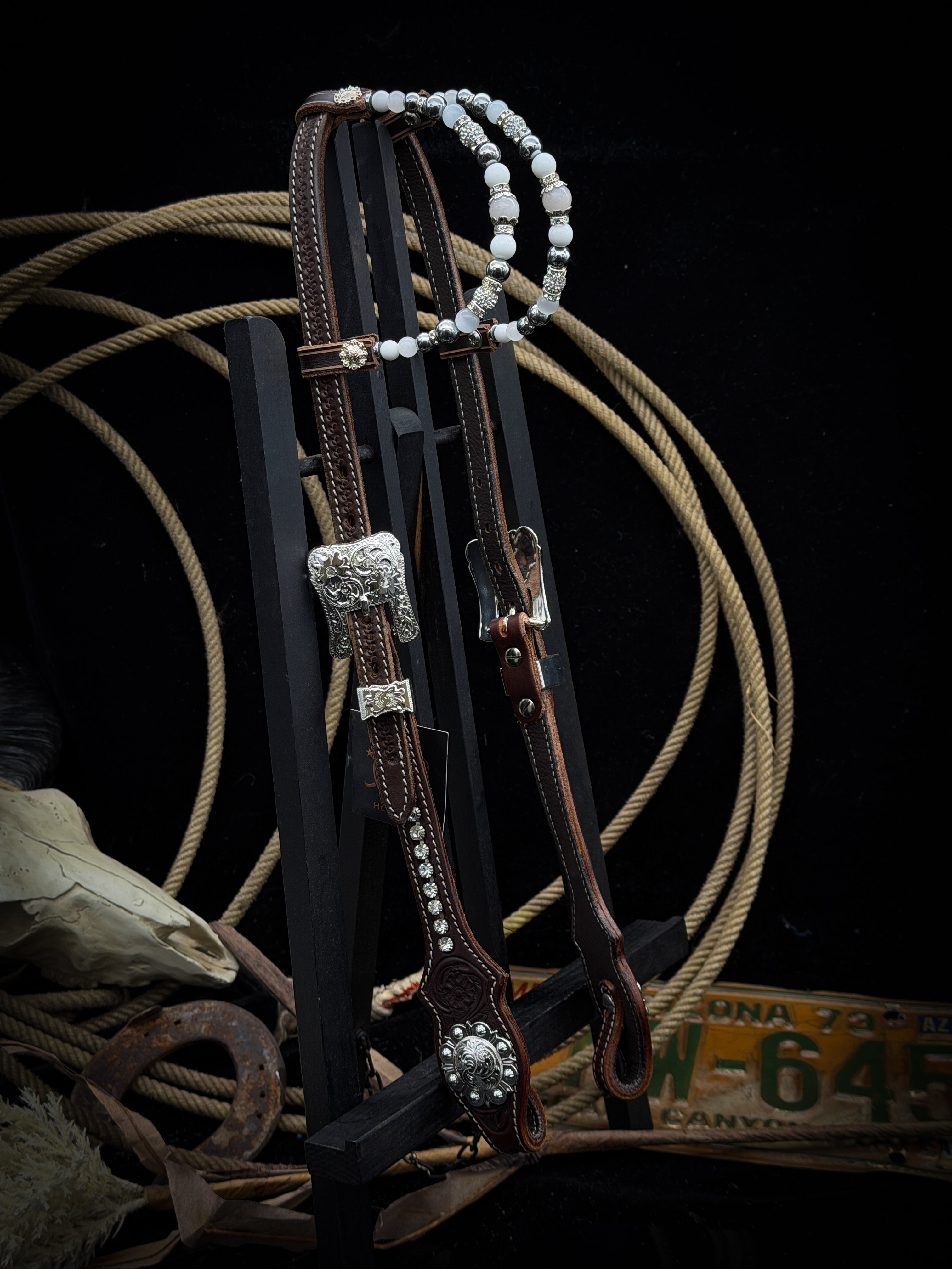 Premium | Westernheadstal | Silver Shine